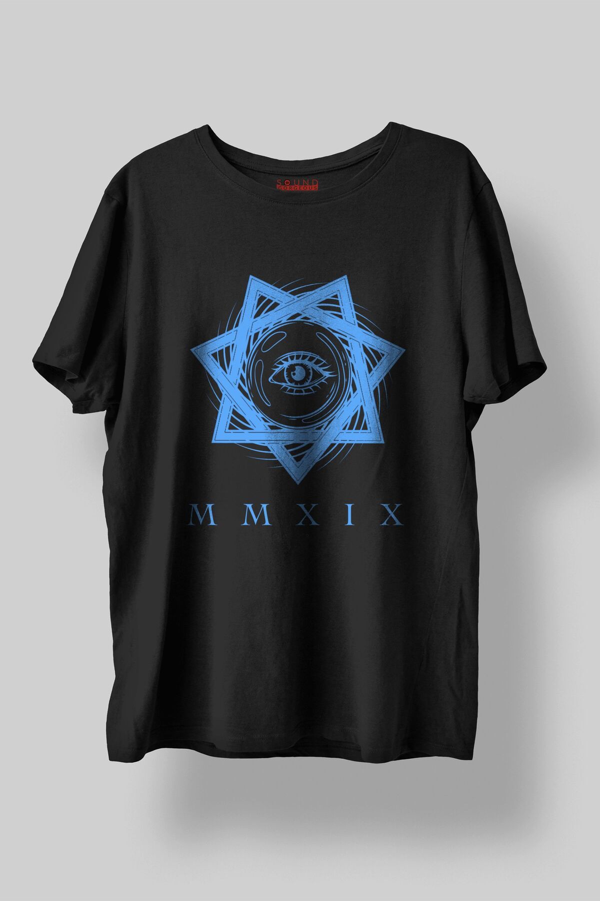 Sound Gorgeous Tool Müzik Tasarımlı Baskılı Regular Fit Unisex Siyah T-Shirt %100 Pamuk Rahat Kalıp Tişört No:0394