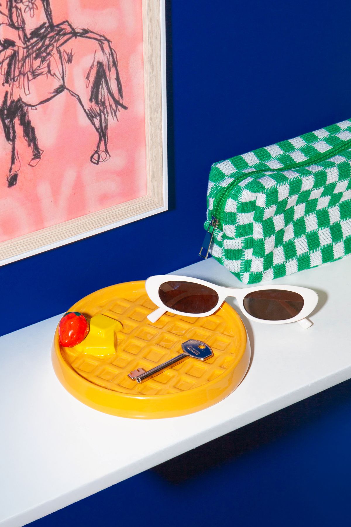 DOIY Food Morning Waffle Seramik Düzenleyici