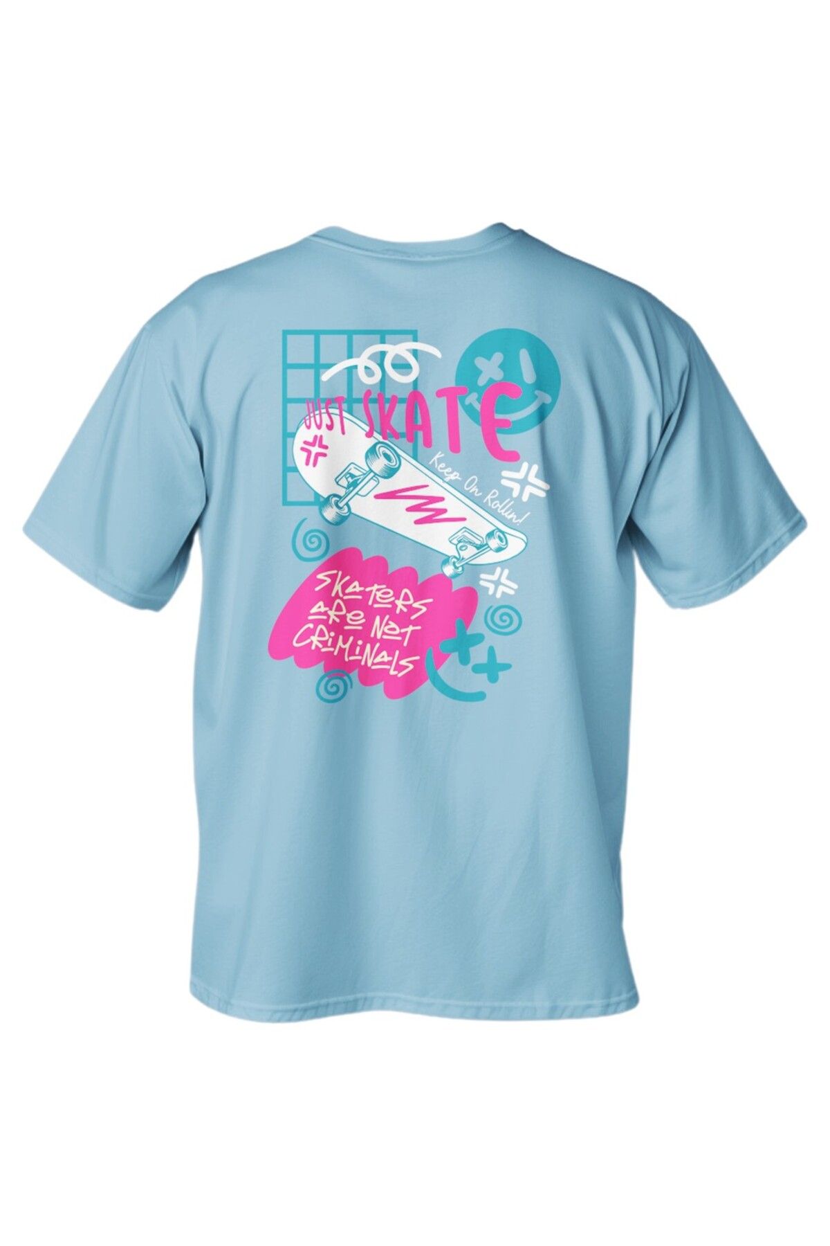 LUMARTA Regular Just Skate Baskılı T-Shirt