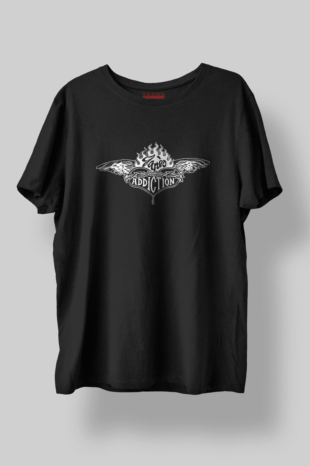 Sound Gorgeous Idles Müzik Tasarımlı Baskılı Regular Fit Unisex Siyah T-Shirt %100 Pamuk Rahat Kalıp Tişört No:0155