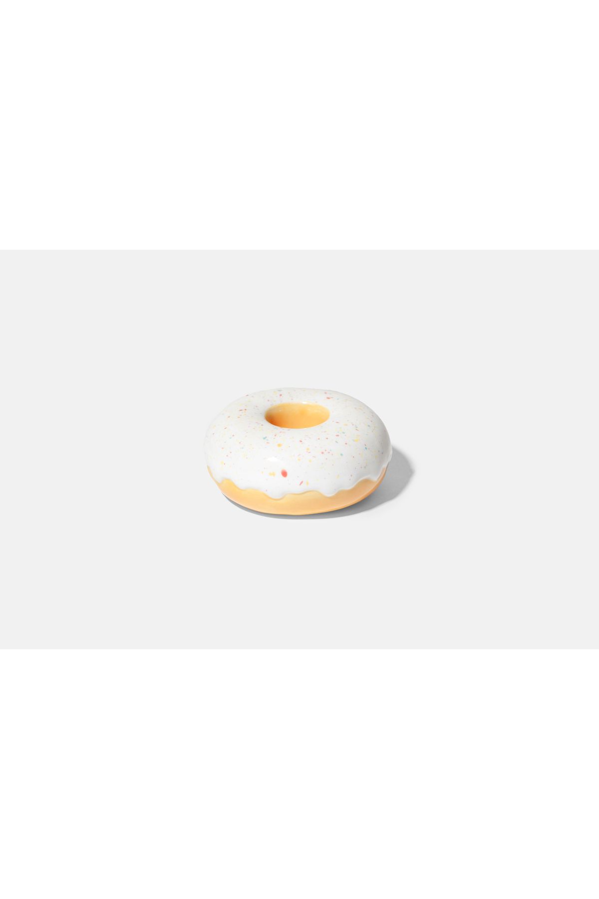DOIY Fast Food Donut Şamdan Beyaz
