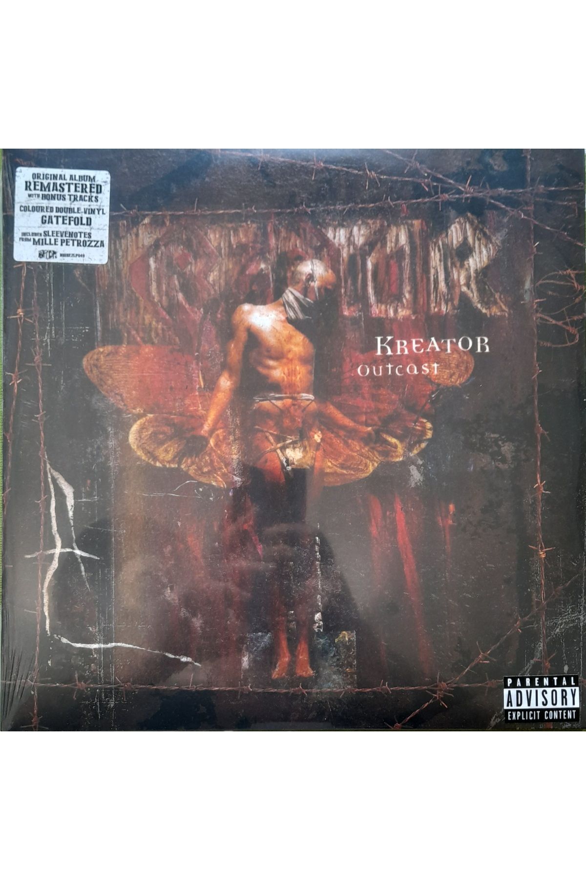 Eskişehir Plak KREATOR – Outcast (TRANSLUCENT RED & ORANGE VINYL) 2LP