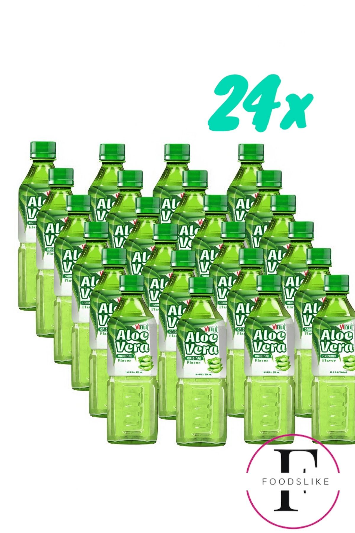 vinut Aloe Vera Original Drink 24x500ml.