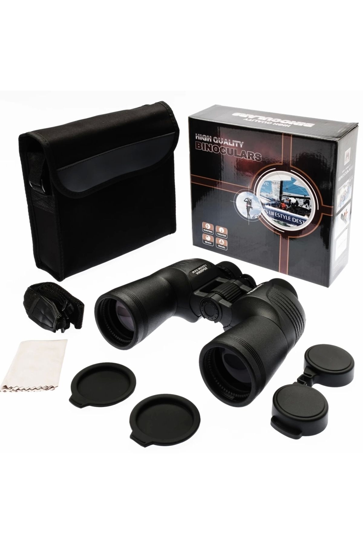 ShopNova 7x50 Wa Su Geçirmez Dürbün Geniş Ön Mercek 1000m/56m