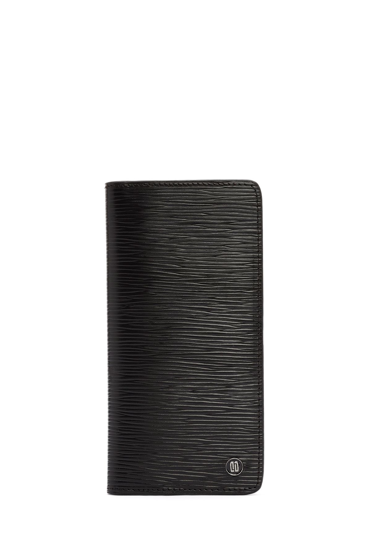 Derimod Portofel Din Piele Pentru Bărbați Cu Imprimeu Negru - 000a2d 314326 Masculin - One Size