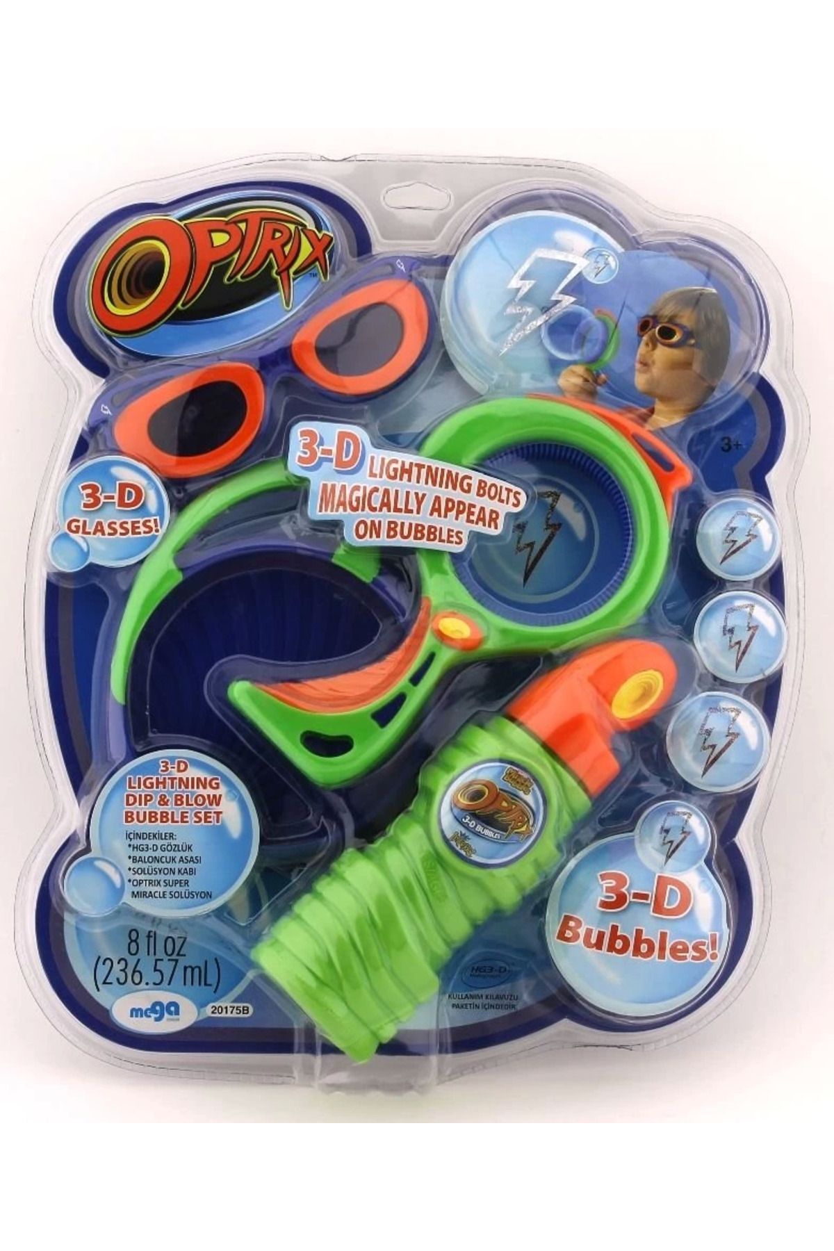 Emperium Optrix 3D Bubbles Set Şimşek Efektli 20175 D