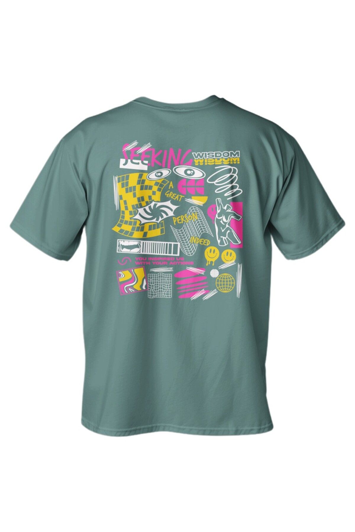 LUMARTA Regular Seeking Baskılı T-Shirt