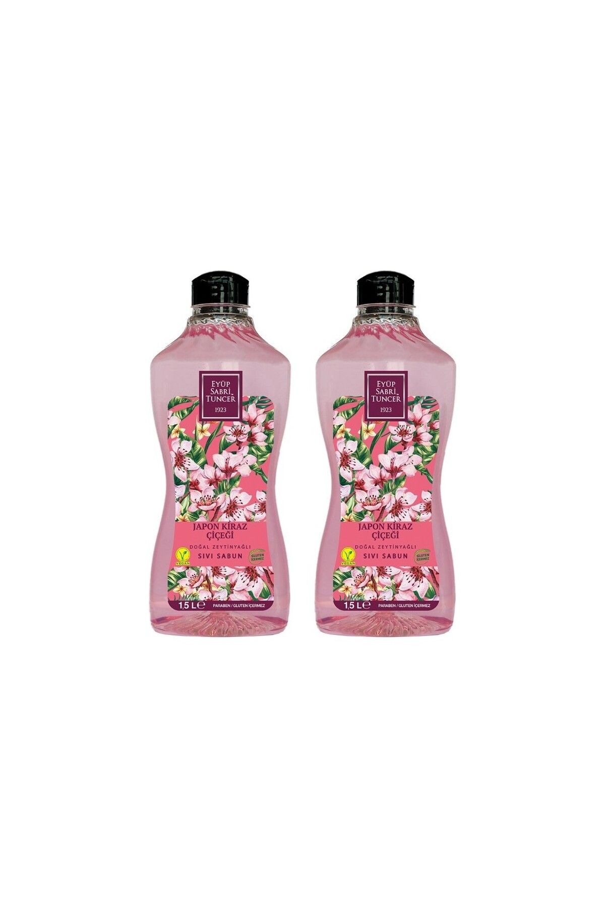 Eyüp Sabri Tuncer Japon Kiraz Çiçeği Sıvı Sabun 1500 ml 2 Adet