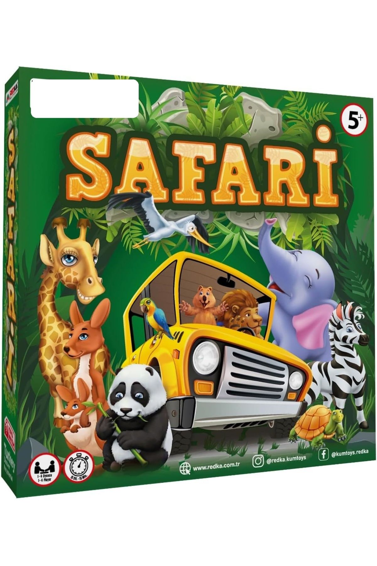 KILIÇASLAN SHOP SAFARİ MANTIK VE STRATEJİ OYUNU 5+ YAŞ