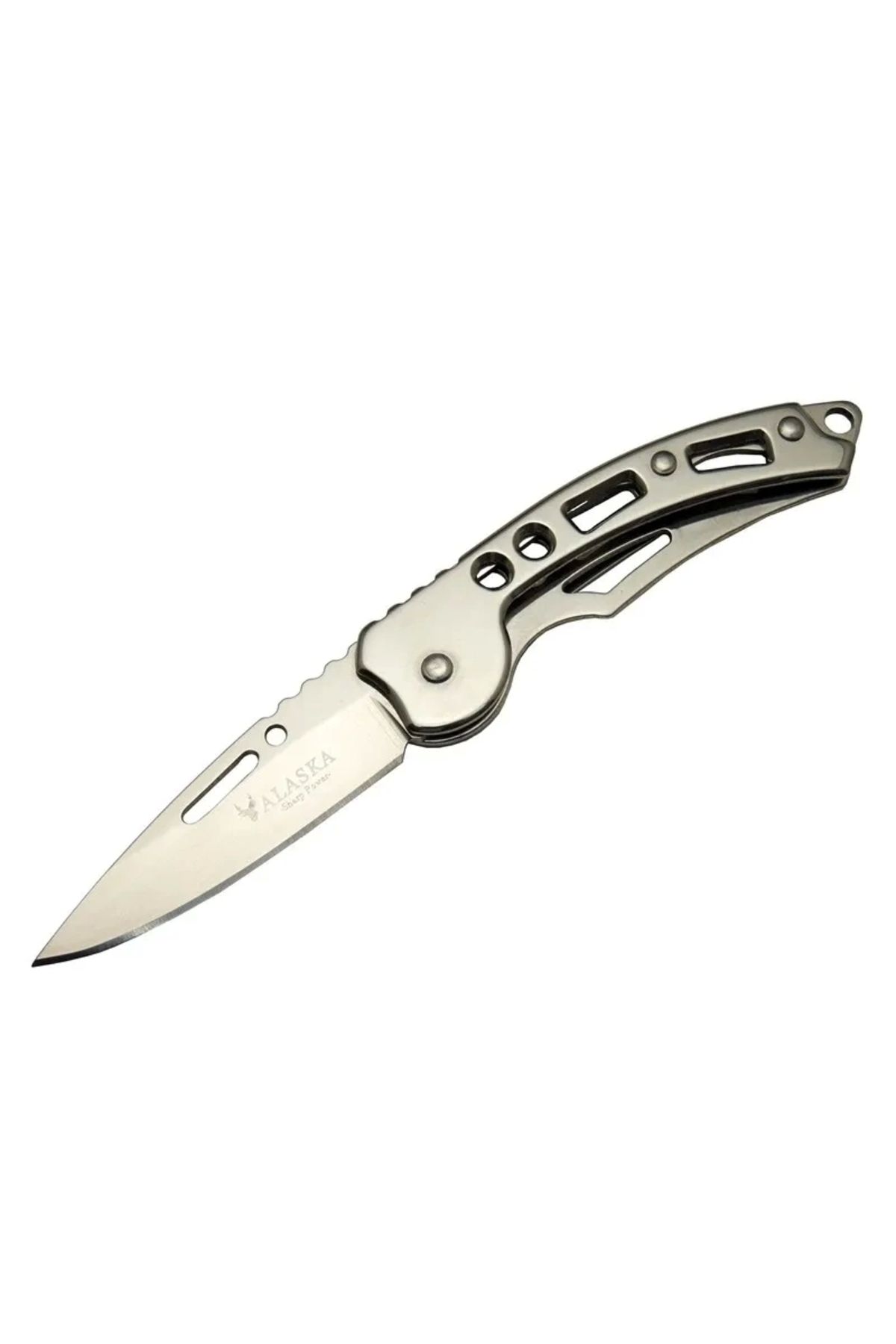 ShopNova Sdr 10 Gri Kamp Çakı 15cm - Manuel, Kemerlikli