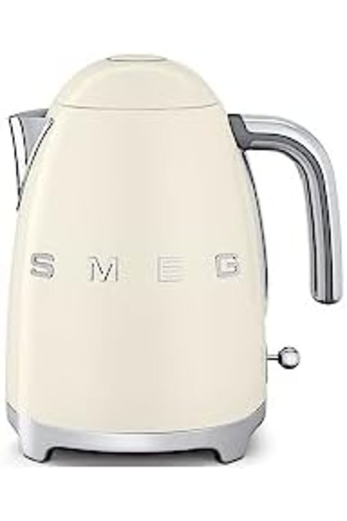 SMEG-KLF03CRUK، غلاية على طراز الخمسينيات، سعة 1.7 لتر مع مؤشر لمستوى الماء، قاعدة دوارة 360 درجة، 2
