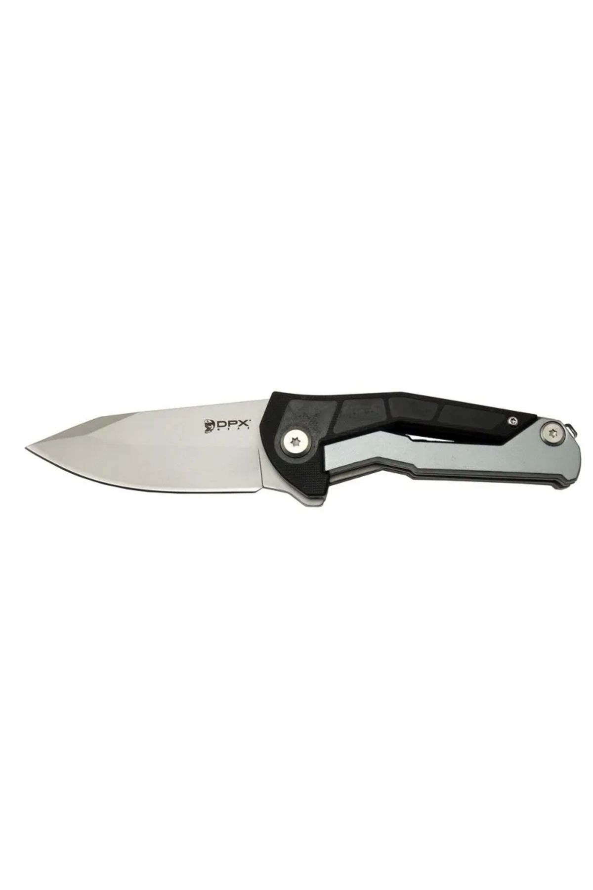 ShopNova Dpxgear Sugga 915b Bk Siyah Ampamp Beyaz Kamp / Outdoor Çakı 17,5cm - Yarı Otomatik, Kemerlikli, Kut