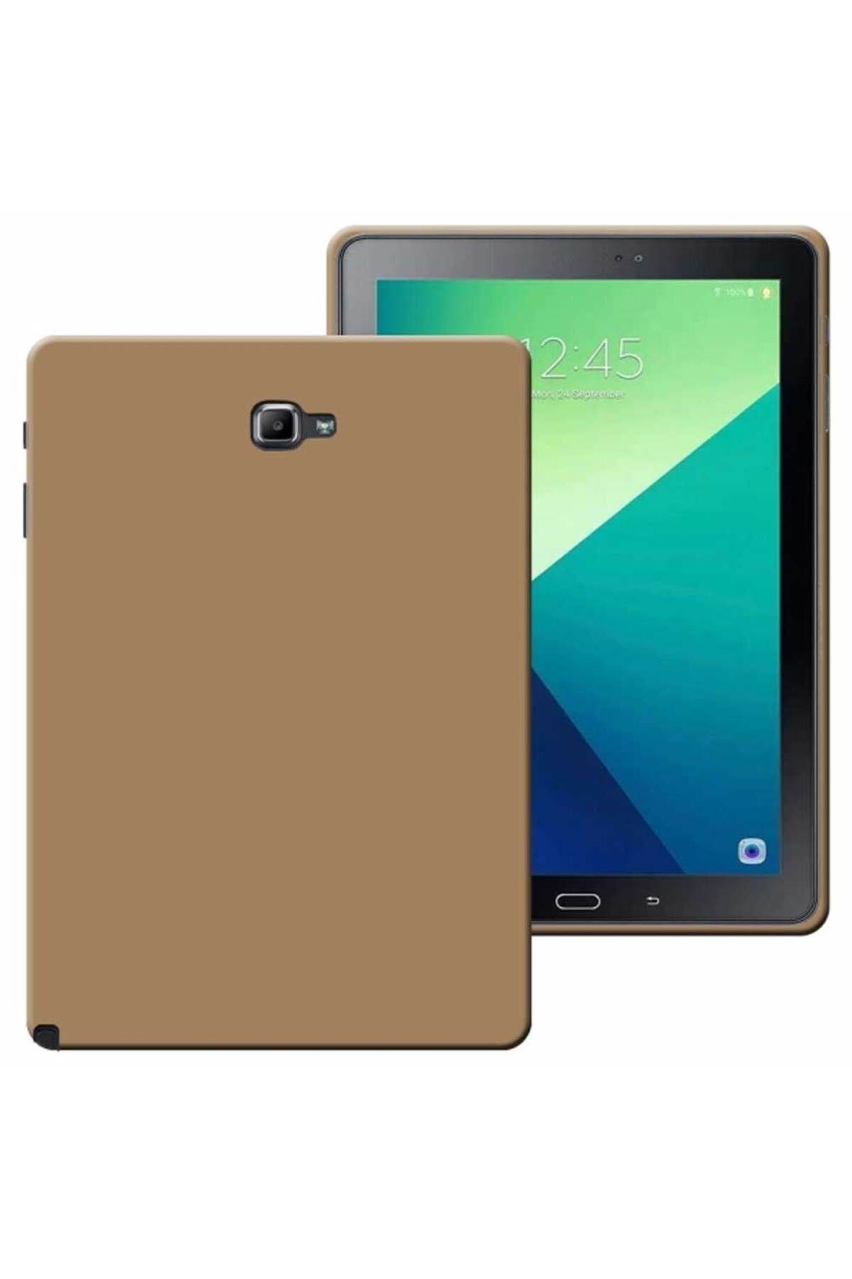 Tekamo Samsung Galaxy Tab A S Pen SM P580 Uyumlu Rubber Yıkanabilir Silikon Kılıf