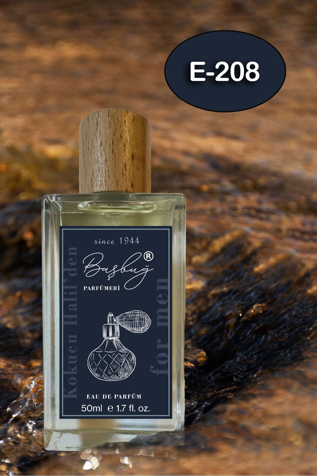 BAŞBUĞ KOZMETİK Erkek Parfümü E206 50 Ml EDP Parfume
