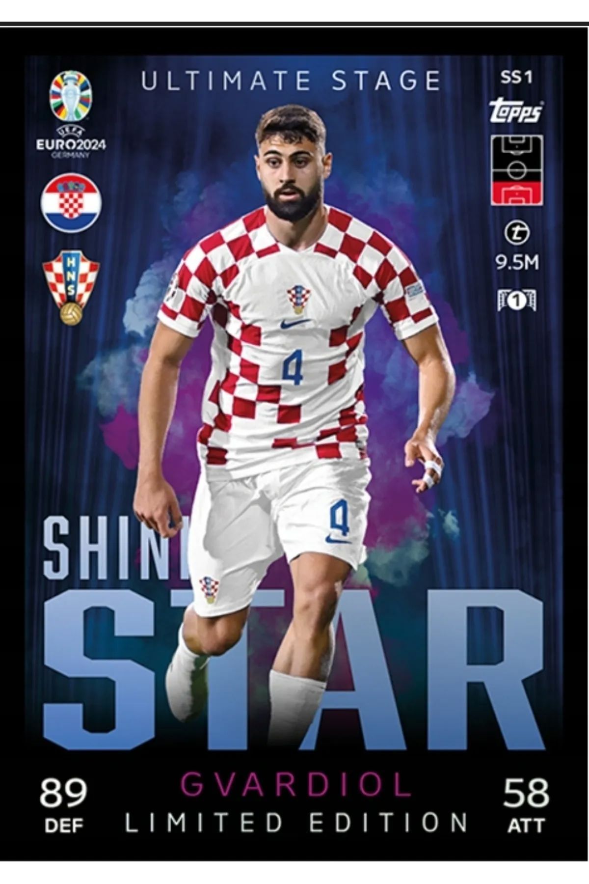 Topps Match Attax Shining Star Limited Edition Josko Gvardiol