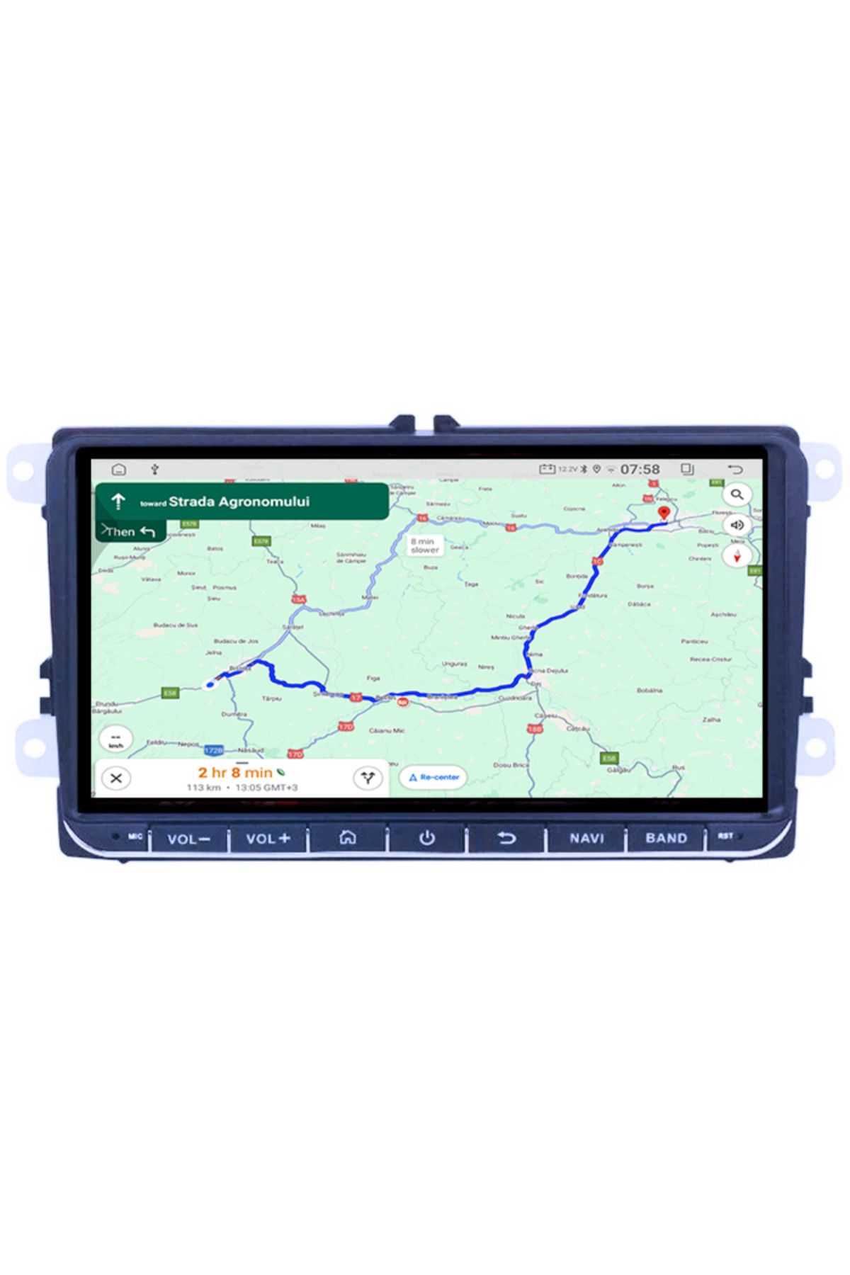 navi-it-Volkwagen Dedicated Navigation, 4gb Ram 64gb Rom, Quadcore, Android 14, Display Qled 1k, 9", Dsp 3