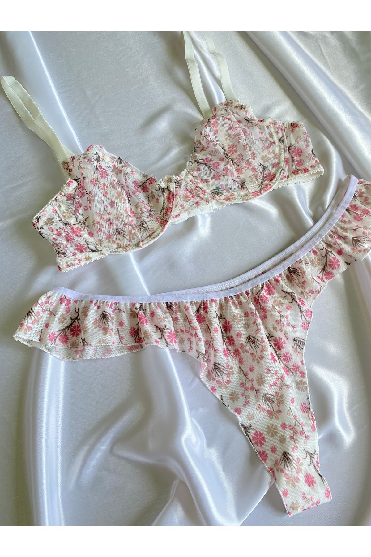Blissa Lingerie Flora Kiss Bralet Takım