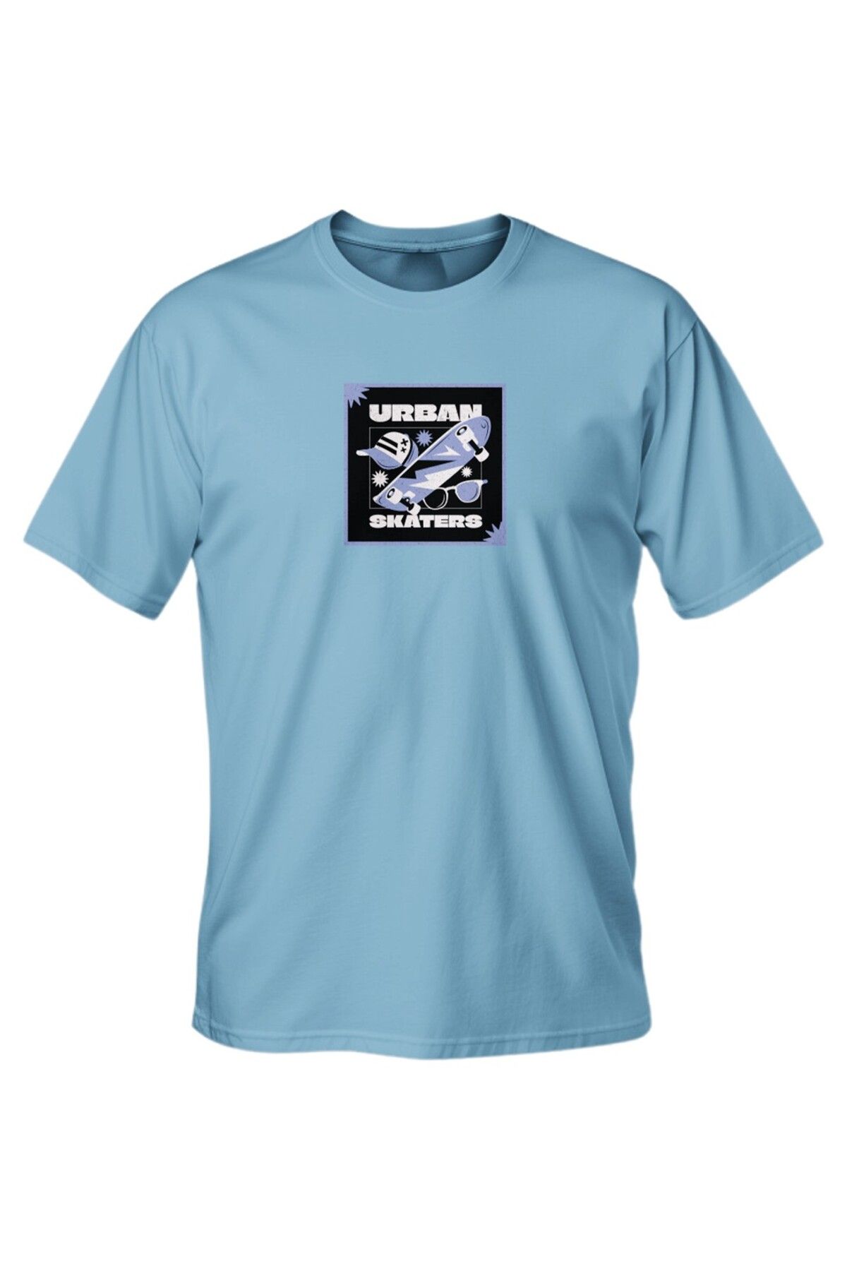LUMARTA Regular Urban Skaters Baskılı T-Shirt