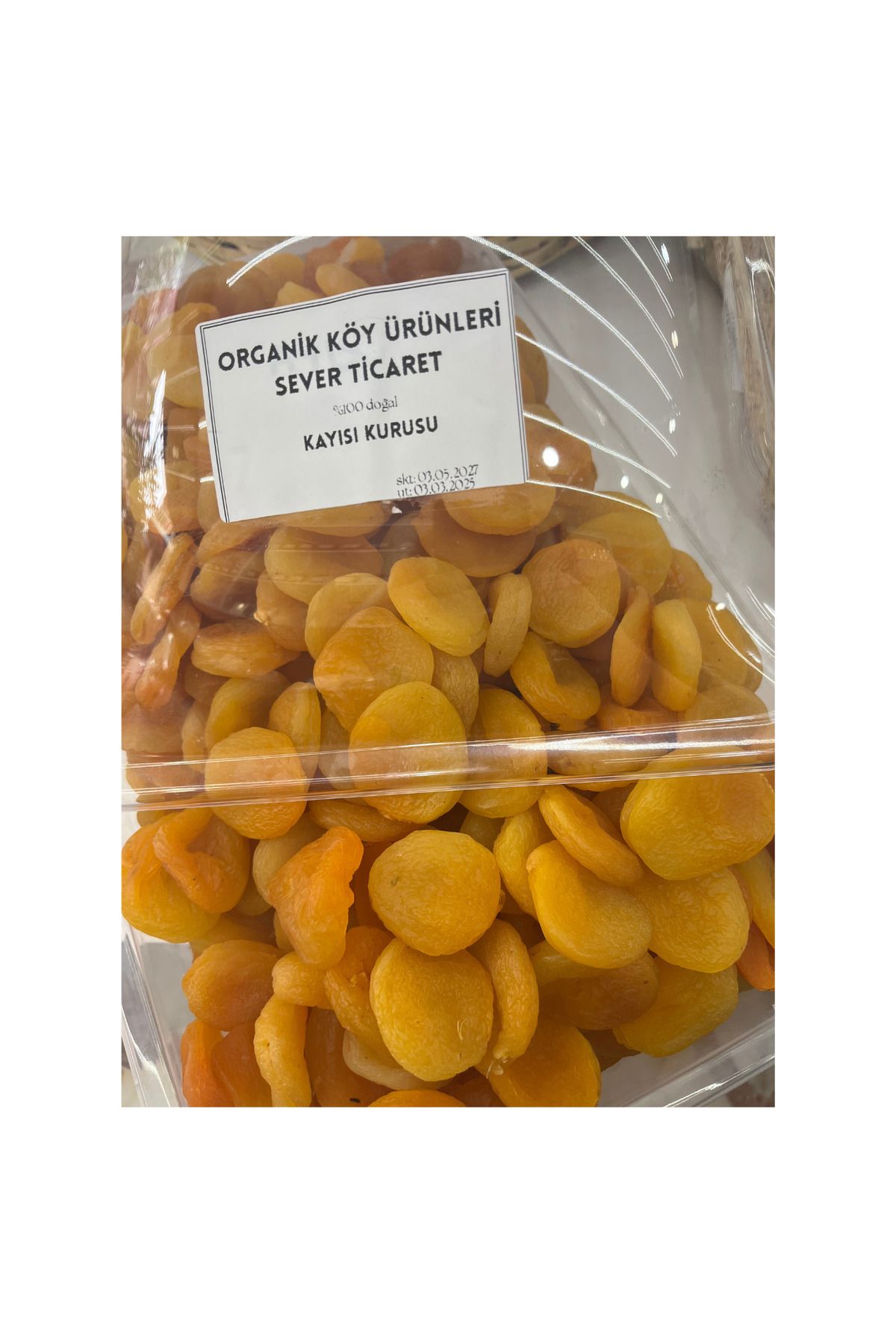 ORGANİKÖY Malatya Kayısı Kurusu