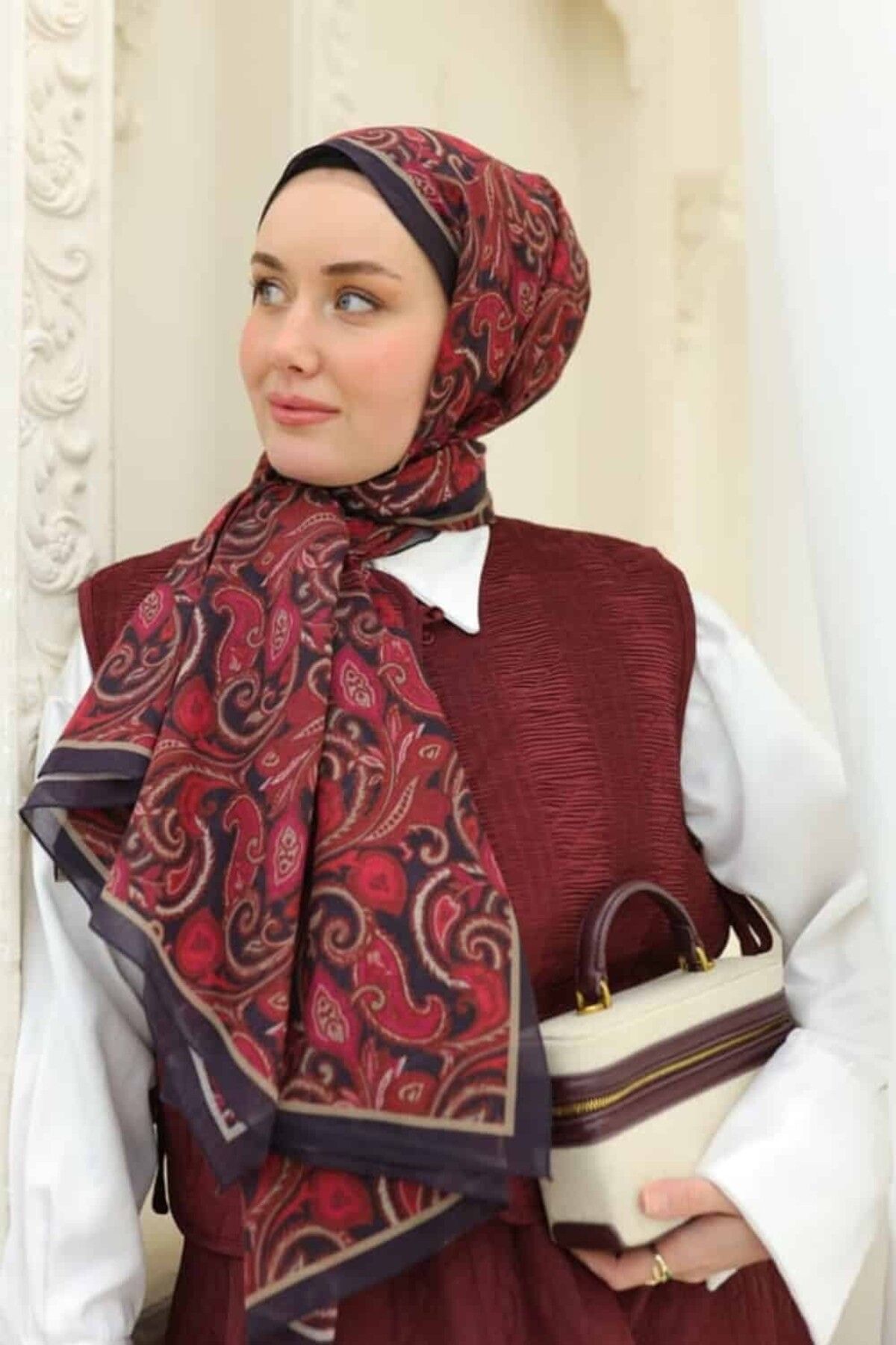 ByBensu Etnik Desen Nariya Şal