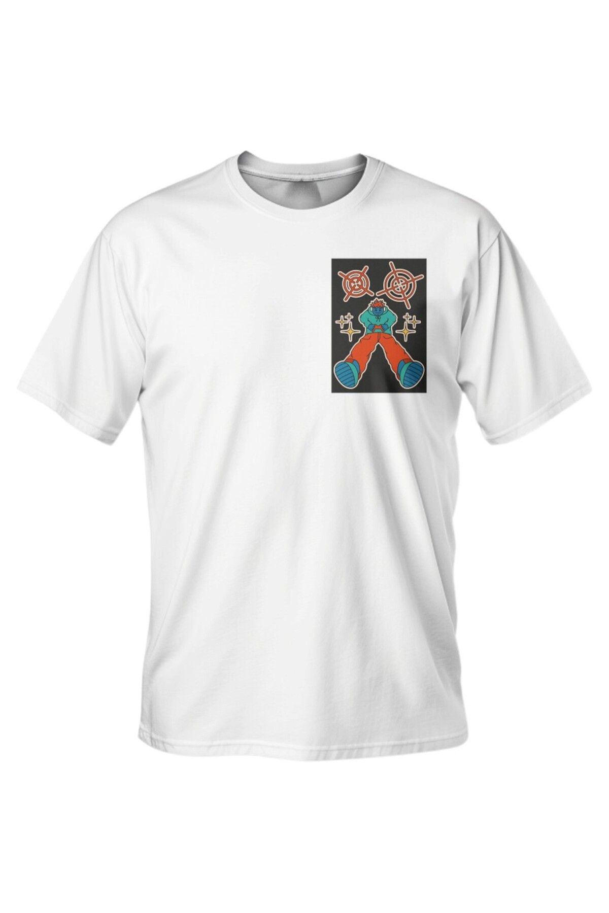 LUMARTA Regular Street Game Baskılı T-Shirt