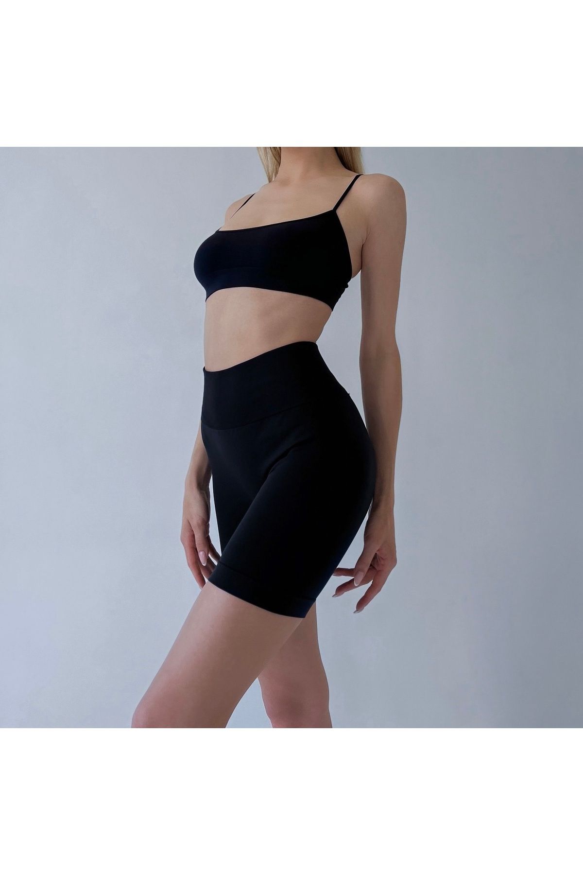 Siawear Made İn İtaly Feel-Strong High Waist Energy Bike Shorts Kadın Şort