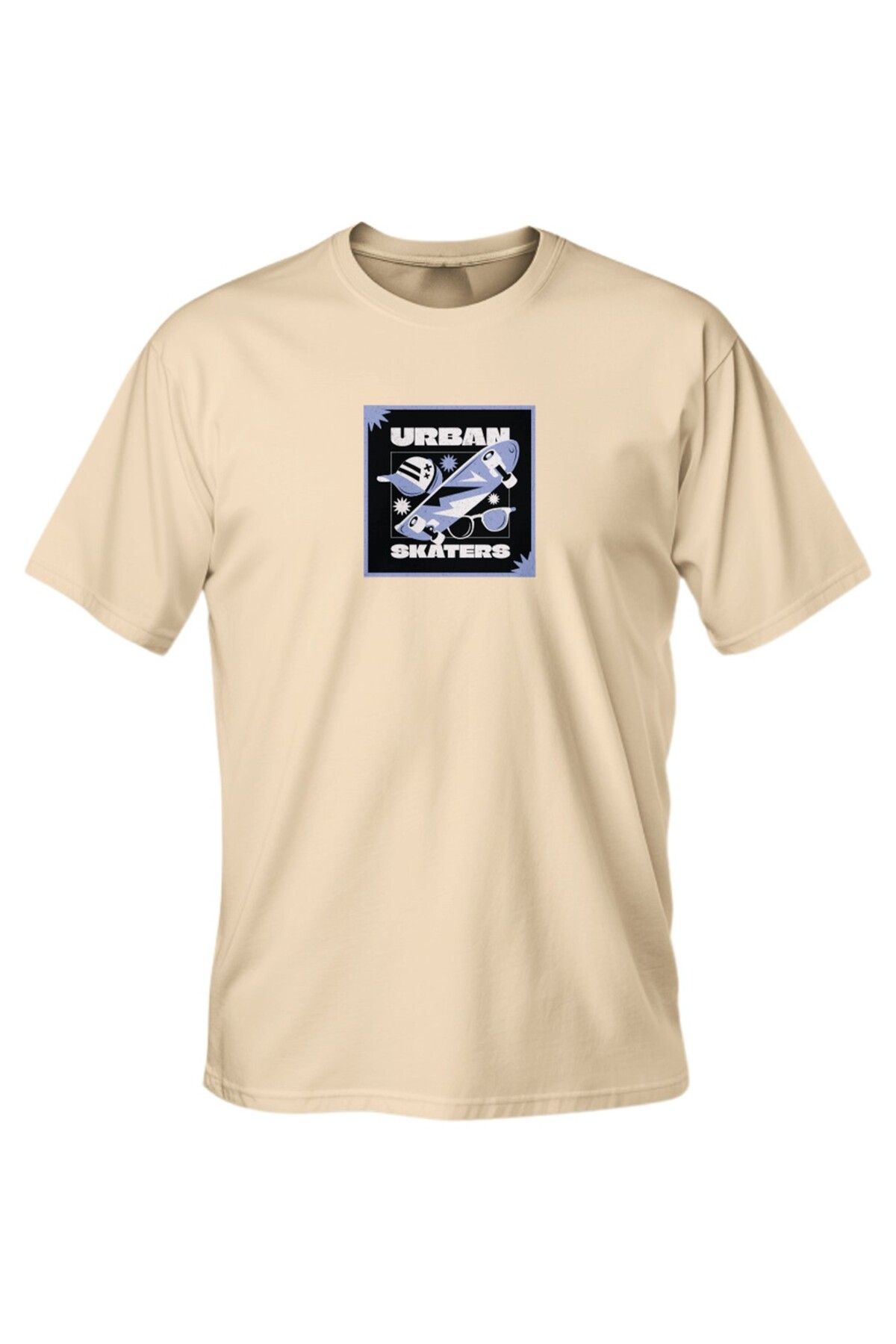 LUMARTA Regular Urban Skaters Baskılı T-Shirt