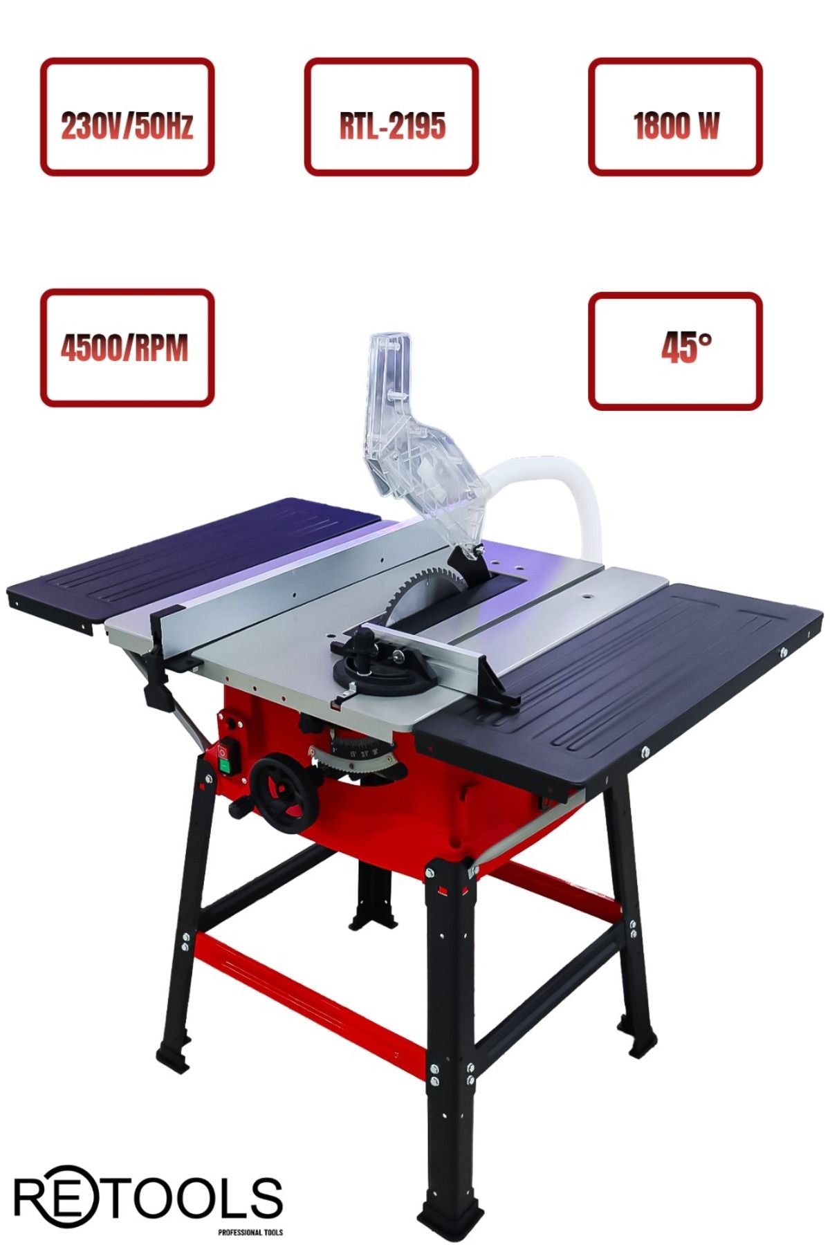 RETOOLS TEZGAH TİPİ DAİRE TESTERE MAKİNESİ