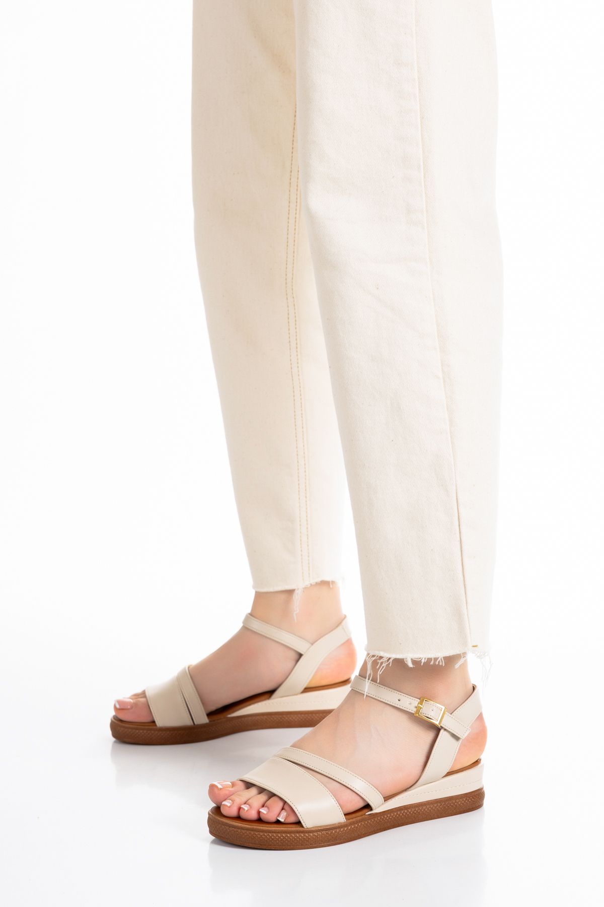 LEONA MODA SHOES KADIN SANDALET