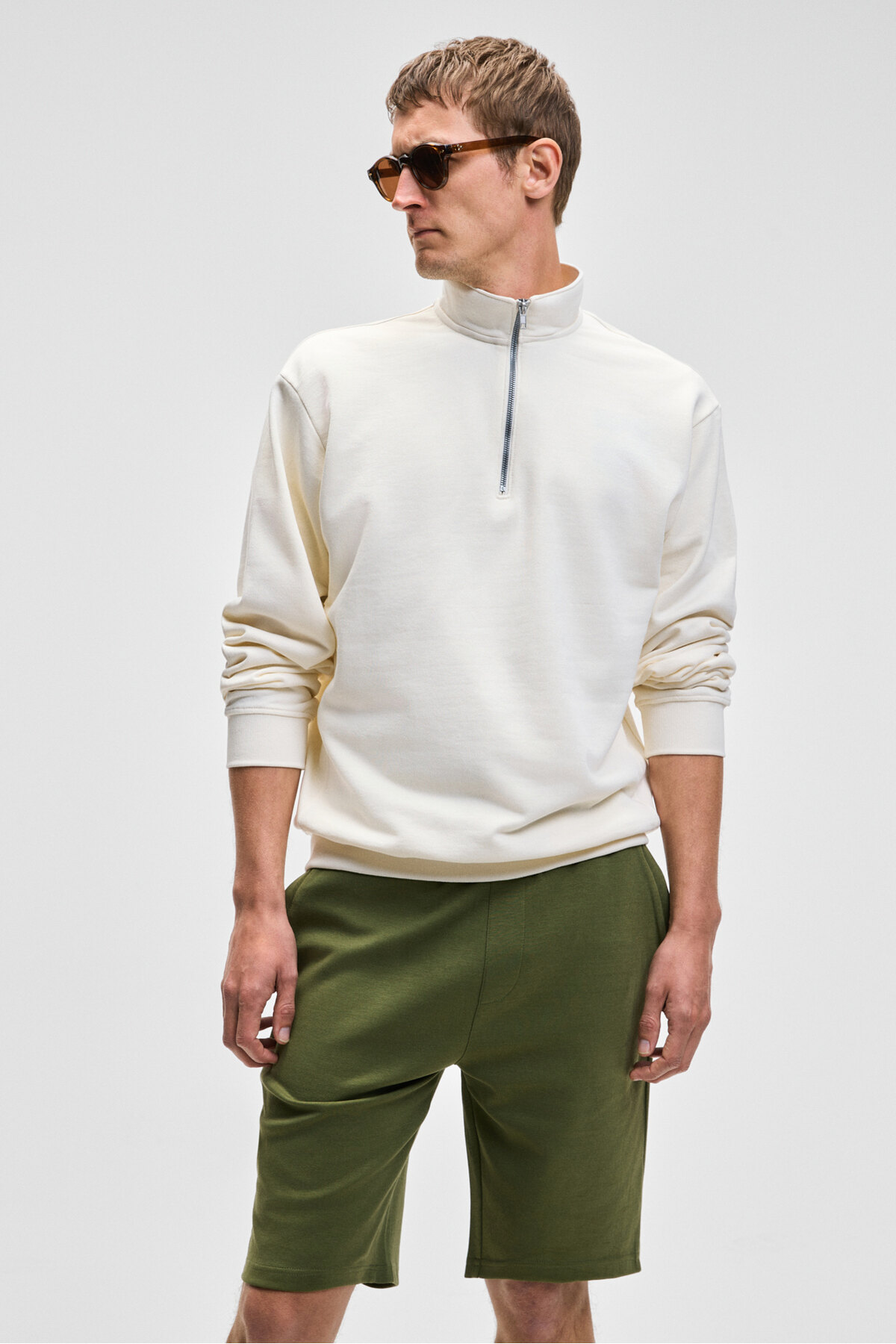 سویشرت مردانه رنگارنگ آستین بلند | GRIMELANGE NESTOR01012025 - تصویر 4