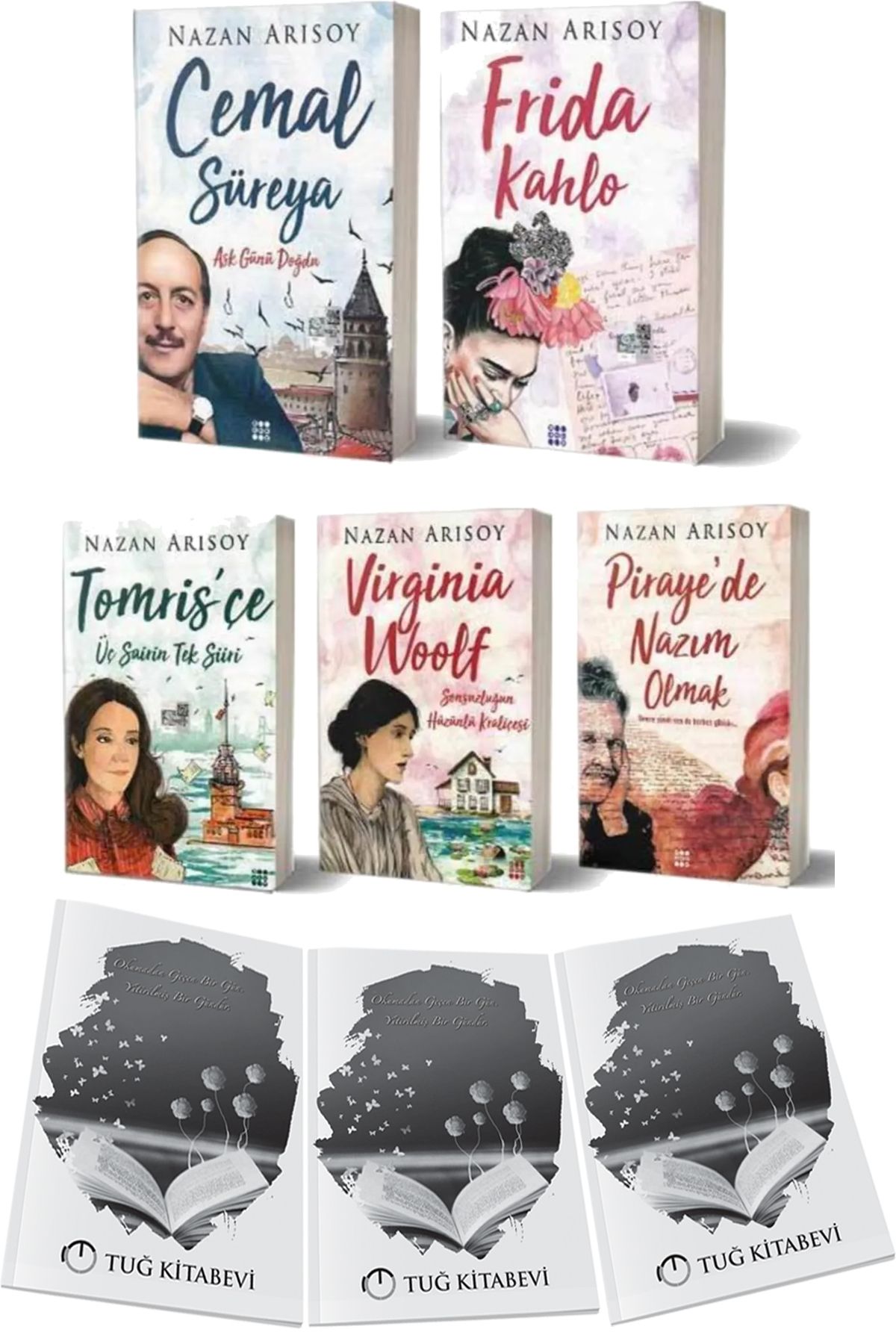Dokuz Yayınları Cemal Süreya Frida Kahlo Tomris'çe Virginia Woolf Piraye'de Nazım Olmak Nazan Arısoy