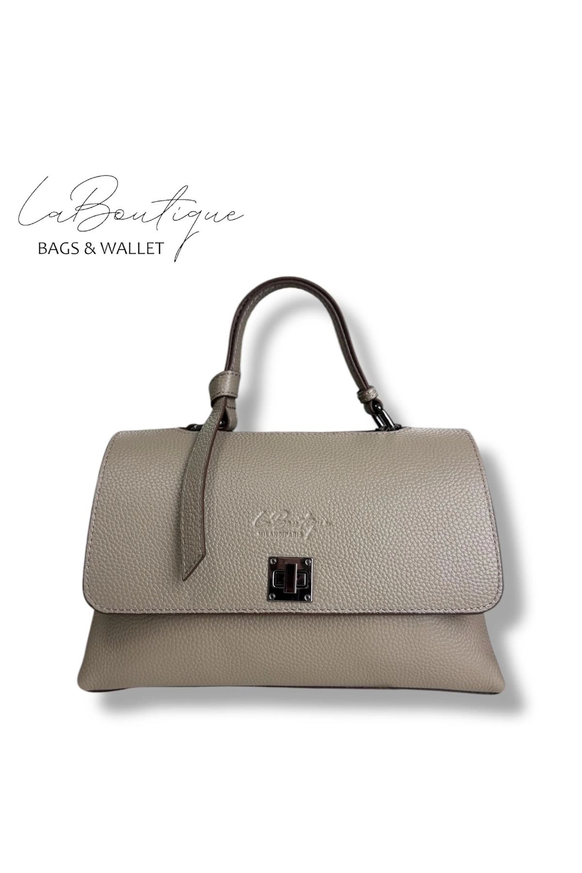 LA BOUTIQUE %100 DERİ LB ÇANTA D-2200 VİZON