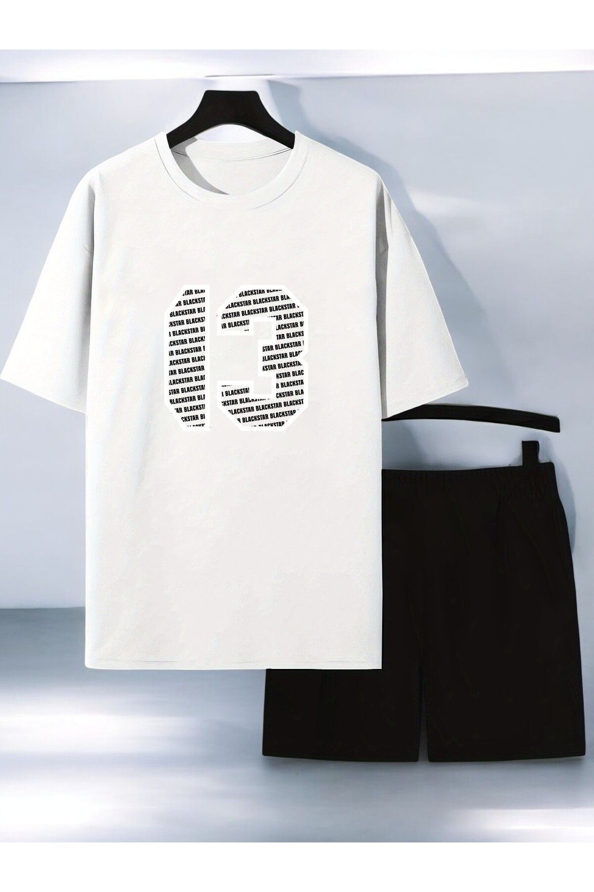 uyguntarz Unisex 13 Baskılı Tasarım Şort Takım