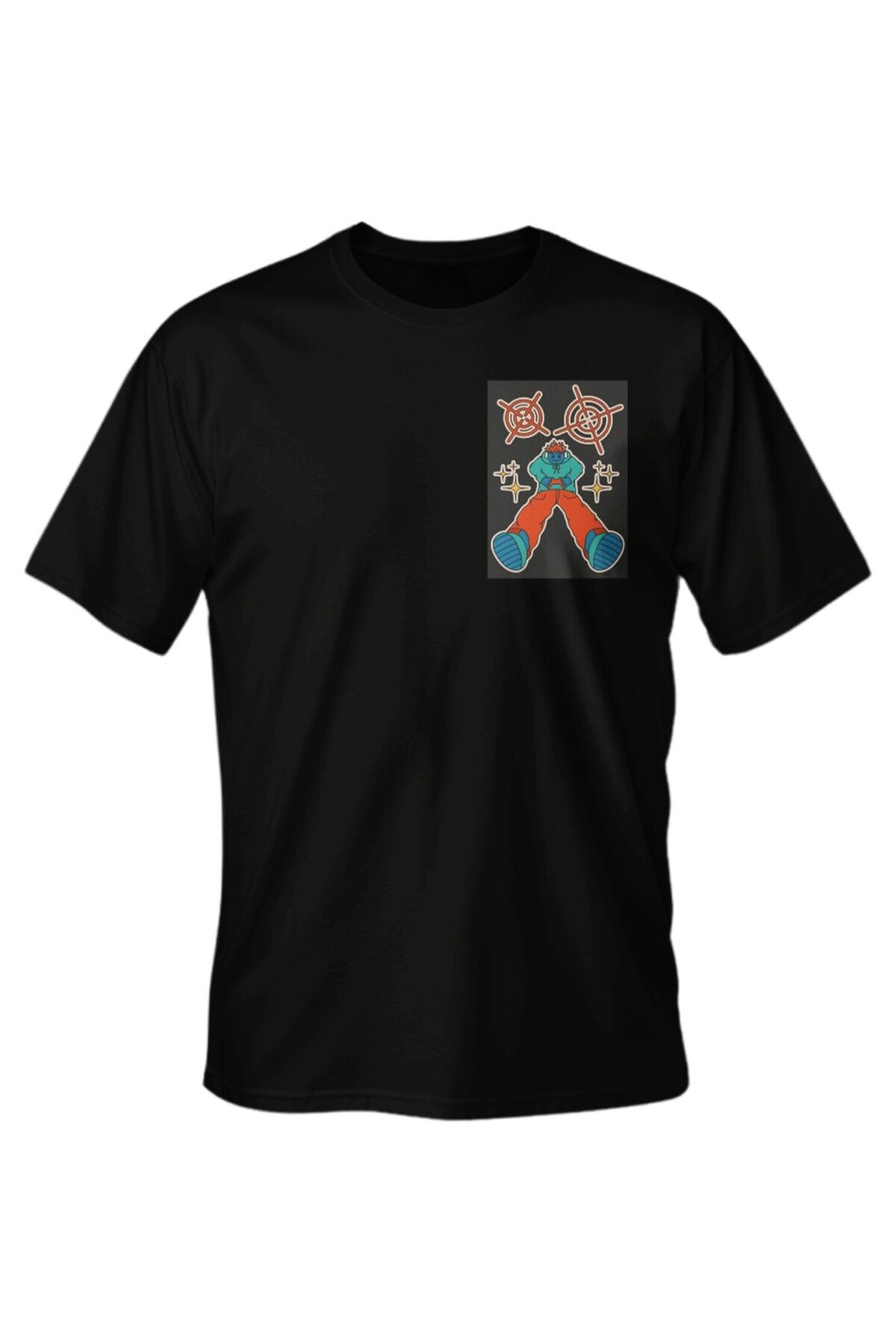 LUMARTA Regular Street Game Baskılı T-Shirt