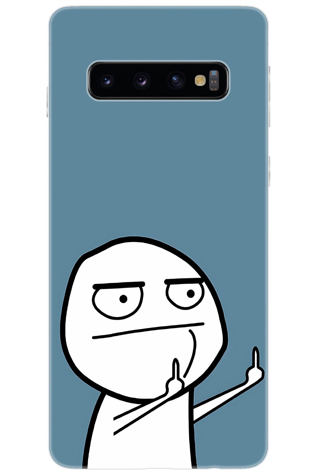 Ceppare Samsung Galaxy S10 (SM-G973F) Uyumlu Kılıf Desen Baskılı Silikon Cute STK:1011 CP-cJDf3DQ