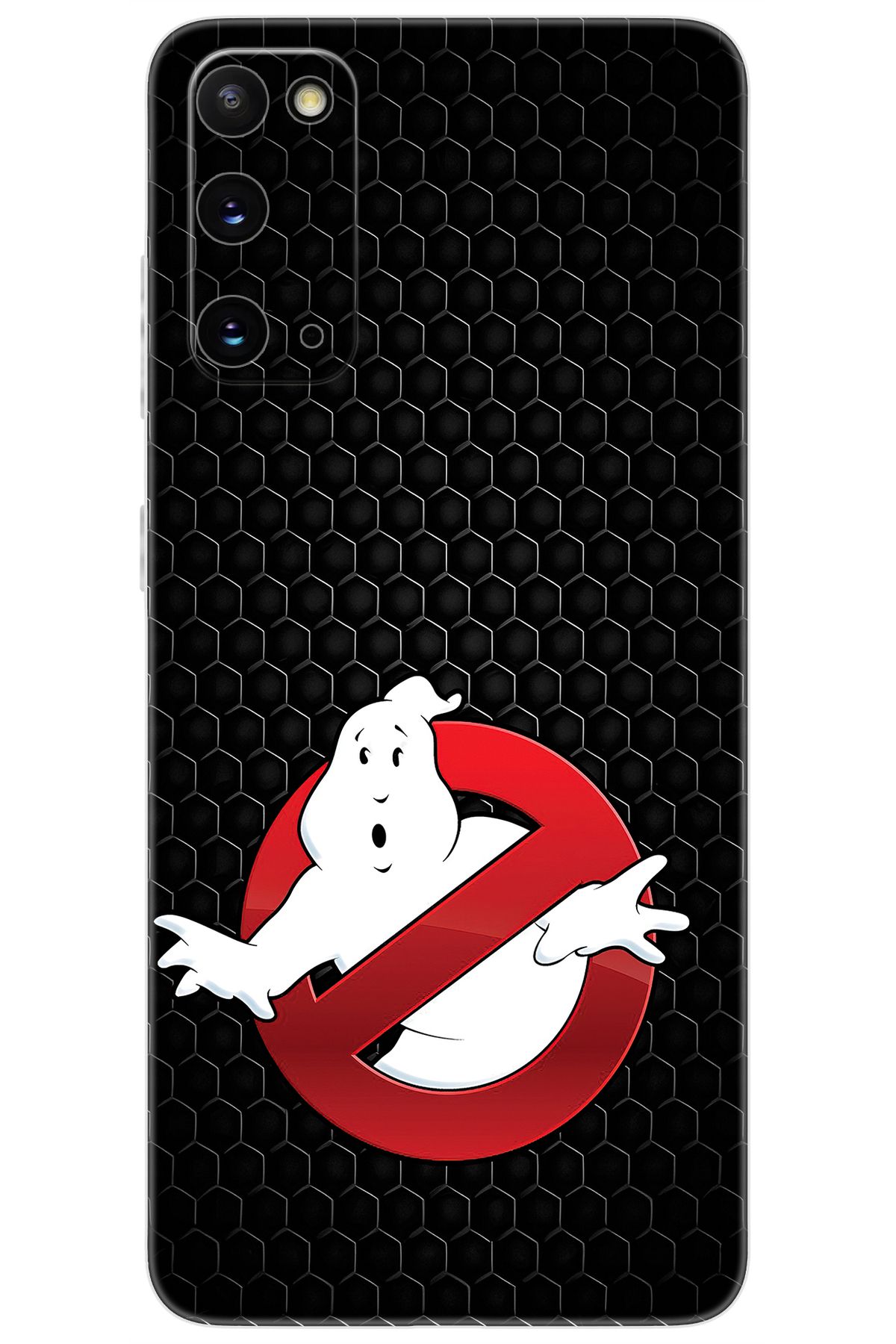 Ceppare Samsung Galaxy S20 (SM-G980F) Uyumlu Kılıf Desen Baskılı Silikon Hayalet Avcıları STK:609 CP-EgkT2MT