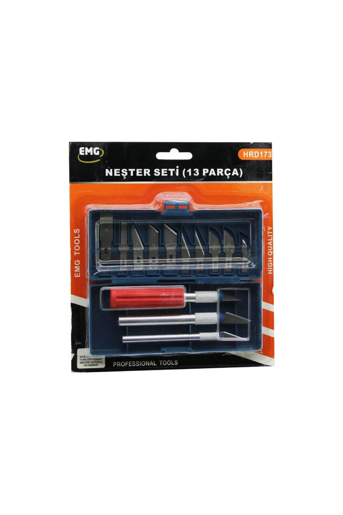 STOREMAX svticaret 13 PCS NEŞTER SETİ 13 RKLI AÇI - ŞEKİLLİ UÇ 3 RKLI KALINLIK - AĞIZLIKLI METAL S