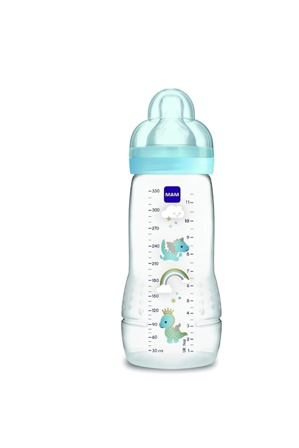 MAM Anticolic Biberon 330 ml 3 numara Mavi