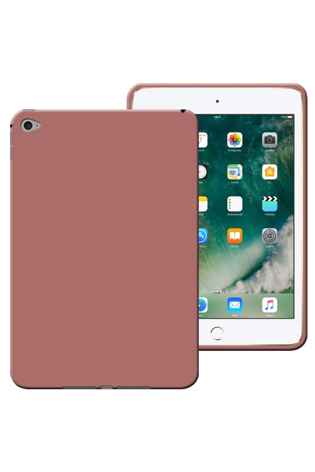 Tekamo Apple iPad Mini 4 / Mini 5 Uyumlu 7,9 inç Rubber Yıkanabilir Silikon Kılıf