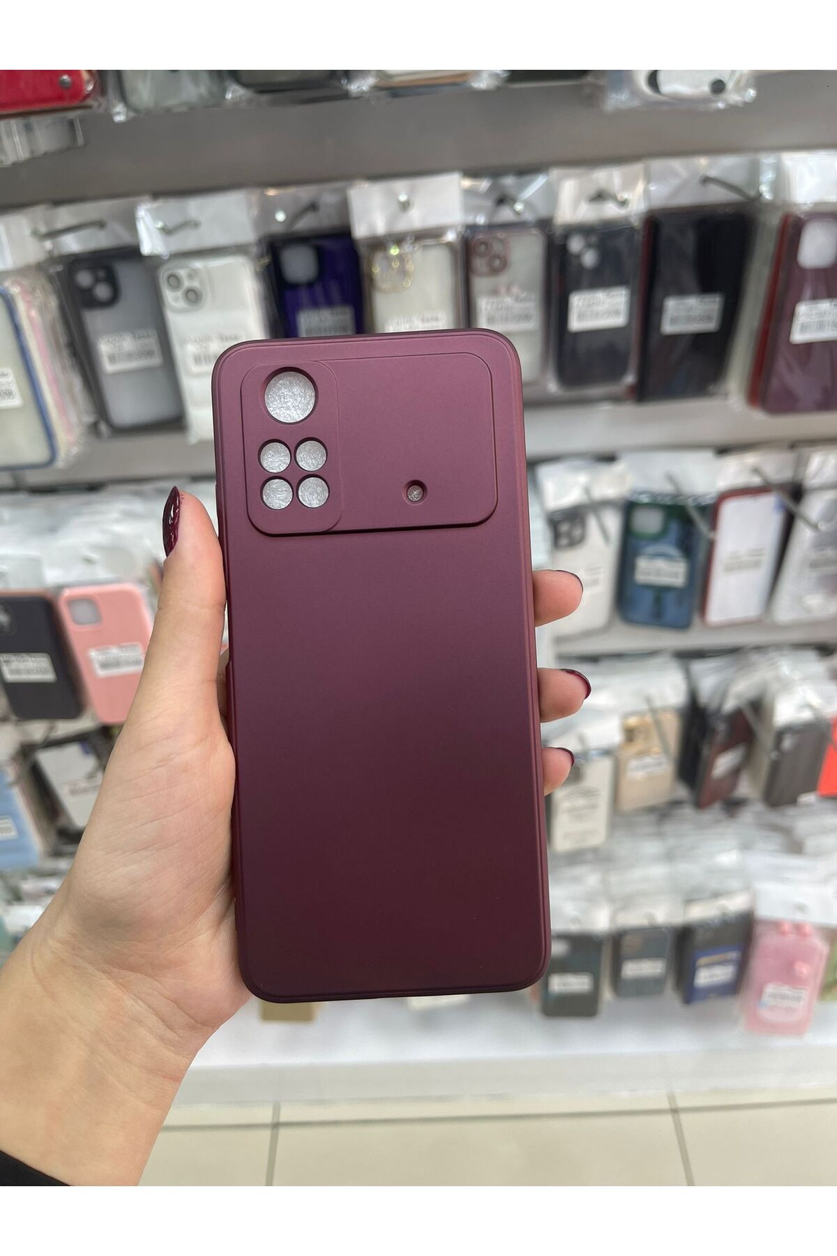 TECNOTREND Poco M4 Pro uyumlu silikon kılıf