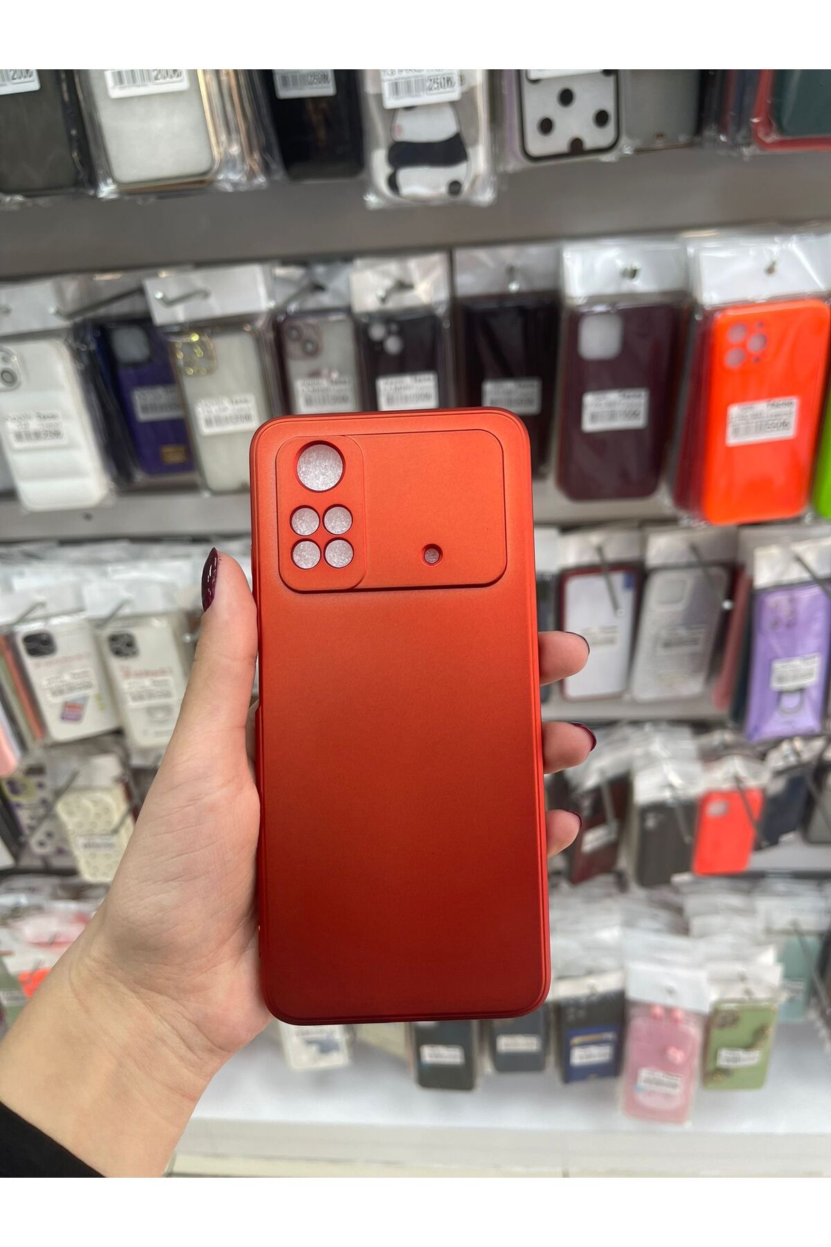 TECNOTREND Poco M4 Pro uyumlu silikon kılıf