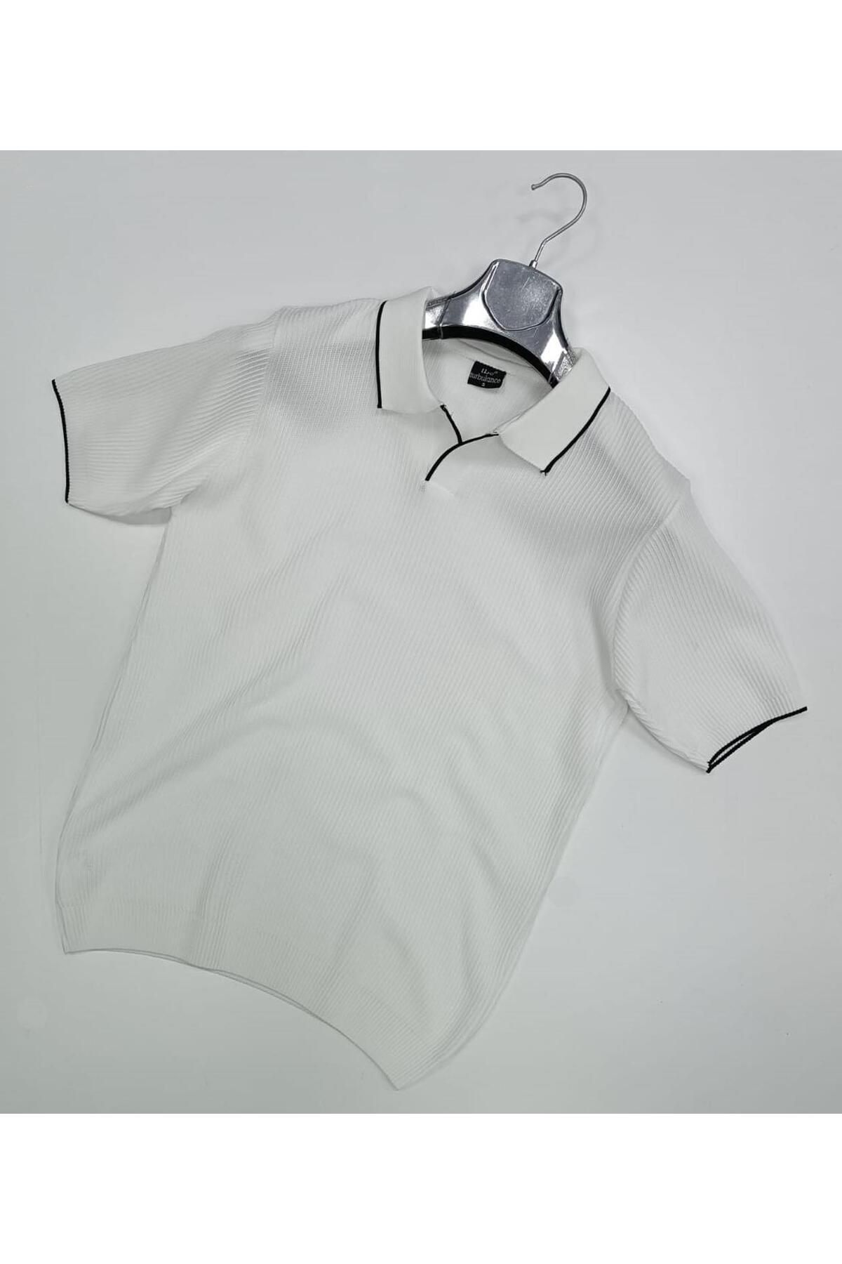 CLASSİCS MEN Turbulance Polo Yaka Kısa Kol Erkek Triko Tişört