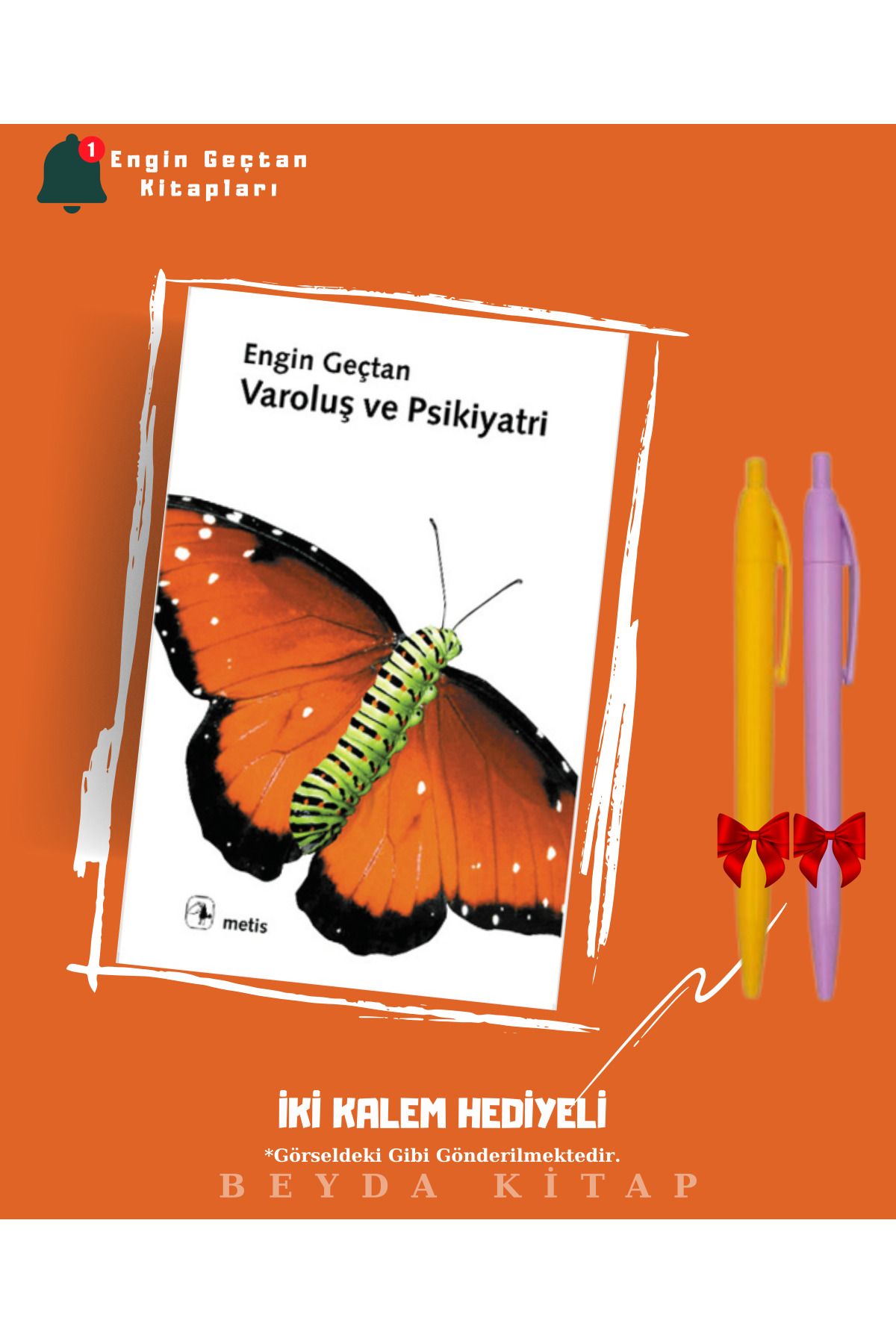 Metis Yayınları Varoluş ve Psikiyatri - Engin Geçtan - İki Kalem Hediyeli - ENGCTN25
