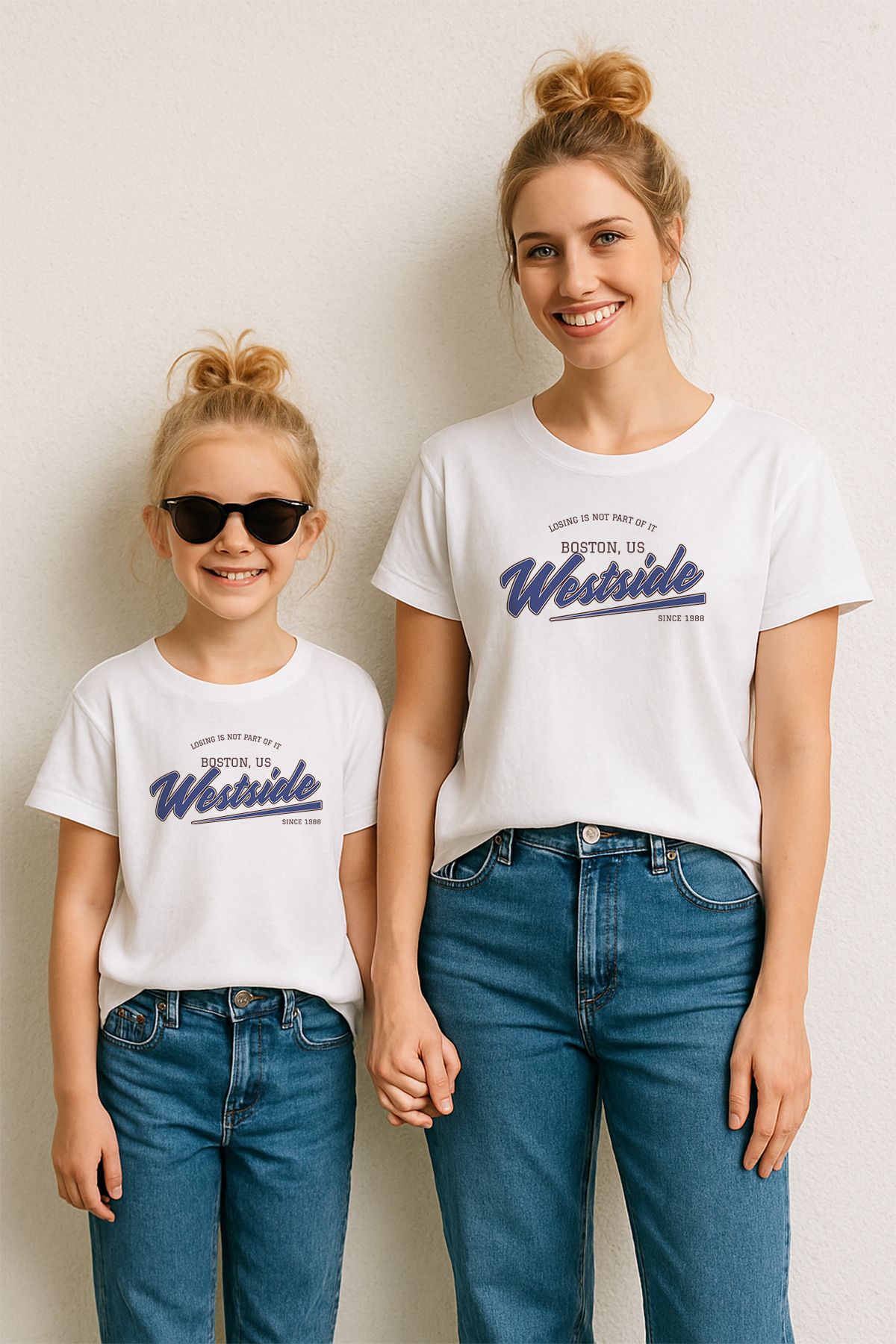 MYADA Anne Kız Çocuk Uyumlu Westside Baskılı Tişört 22962