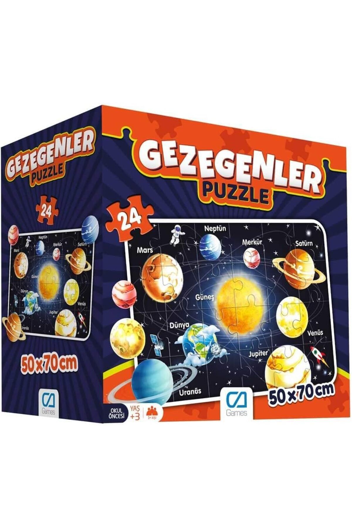 STOREMAX srh Games 24 Parça Gezegenler Maxi Boy Eğitici Puzzle - 5026 trendy 266450
