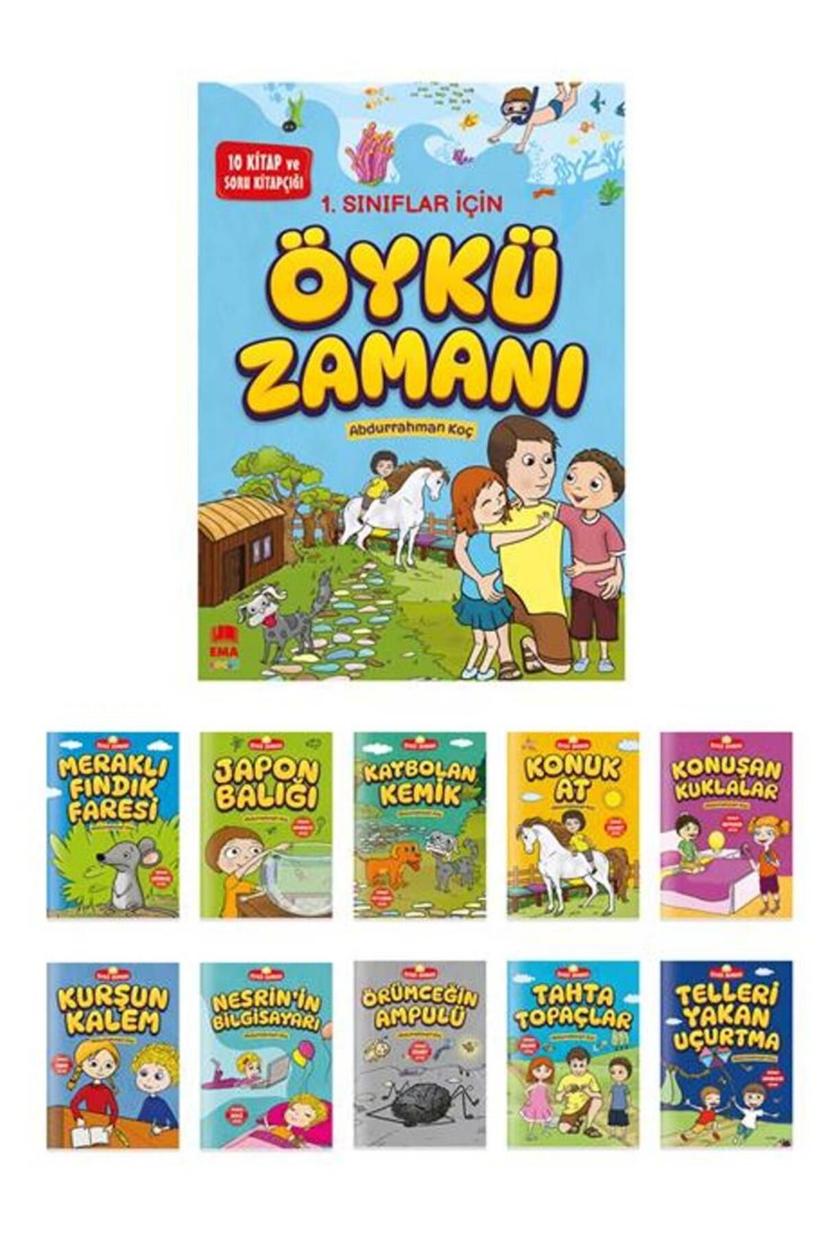 Ema Çocuk 1. Sınıflar İçin Öykü Zamanı 10 Kitap Ve Soru Kitapçığı