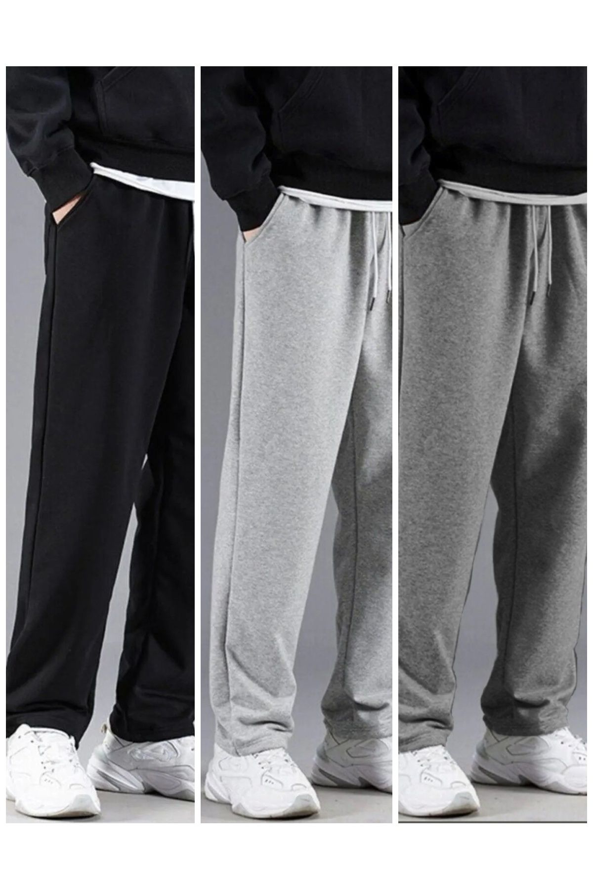 FUNSTYLE Erkek Sportswear 3'lü Eşofman Altı