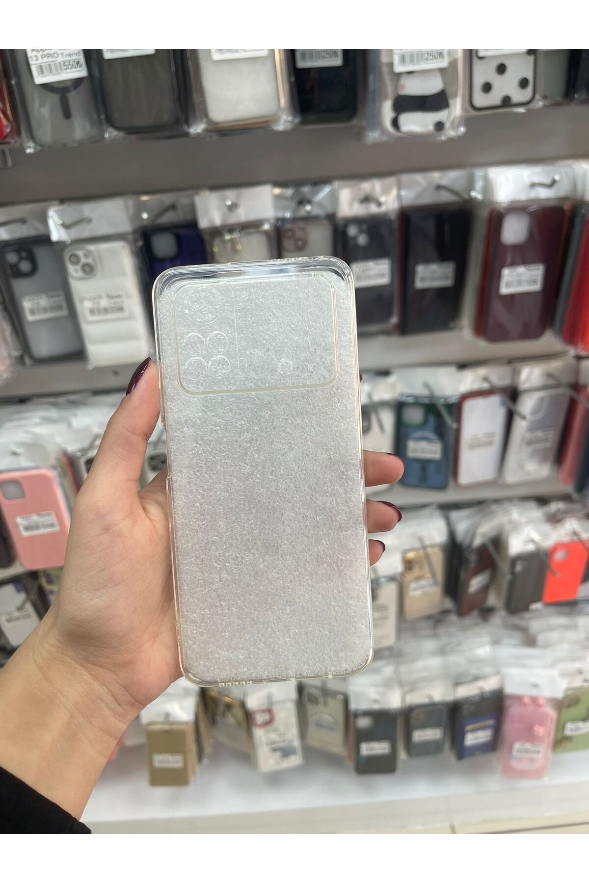 TECNOTREND Poco M4 Pro uyumlu silikon kılıf