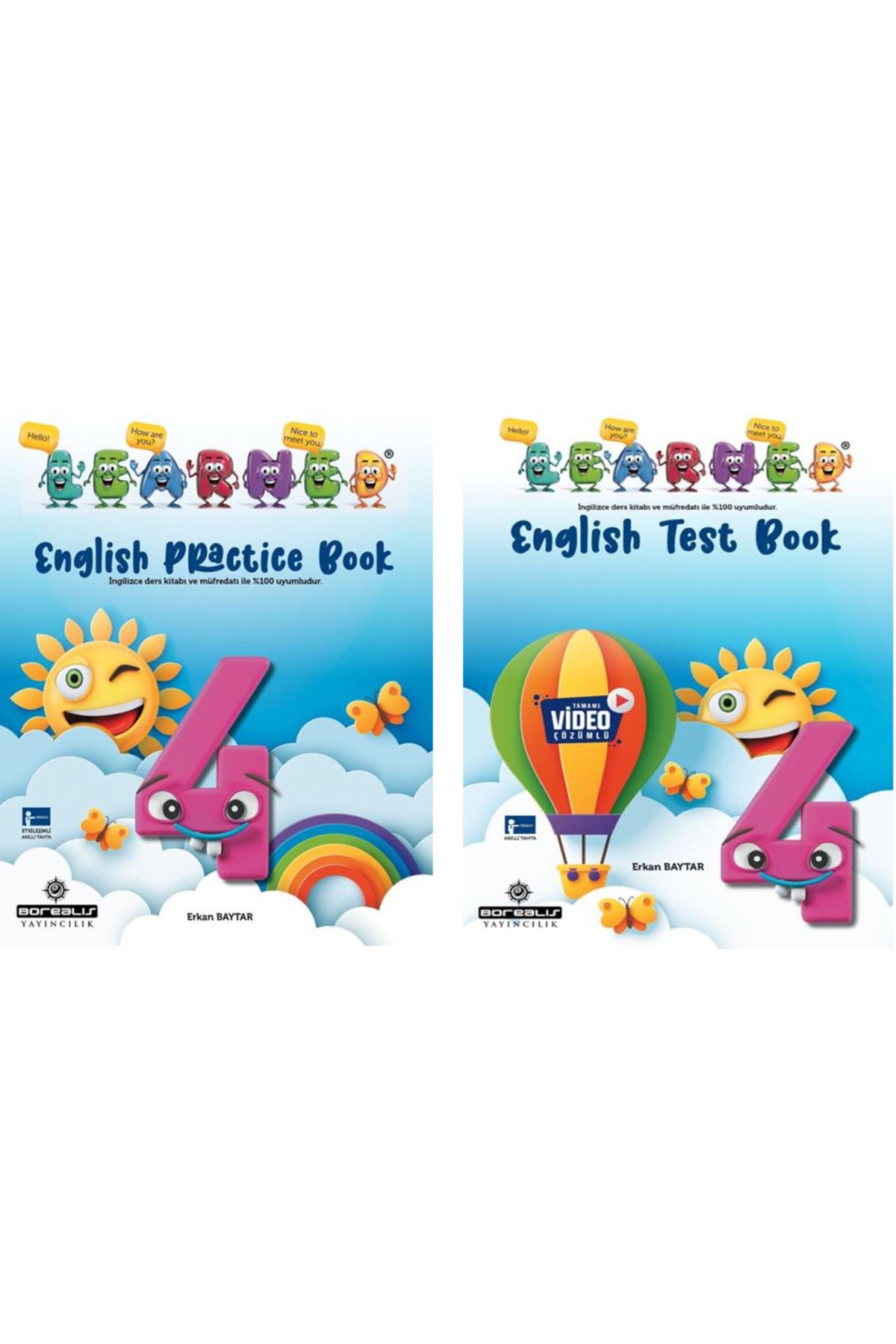 Borealis Yayıncılık BOREALIS 4.SINIF LEARNED PRACTİCE BOOK + BOREALIS 4.SINIF LEARNED TEST BOOK