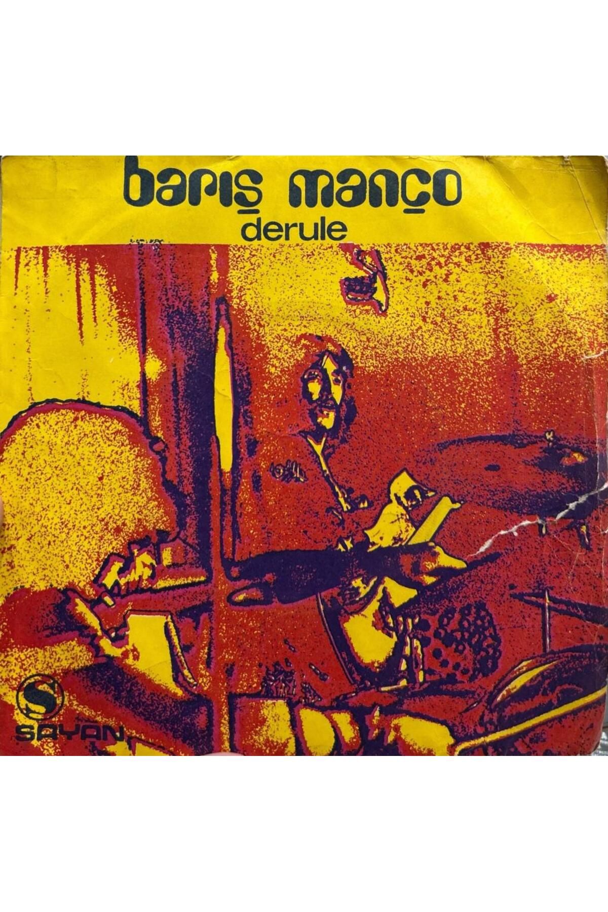 Kadıköy Plak Kulübü Barış Manço ‎– Derule / Küçük Bir Gece Müziği 1970 BASKI 45LİK